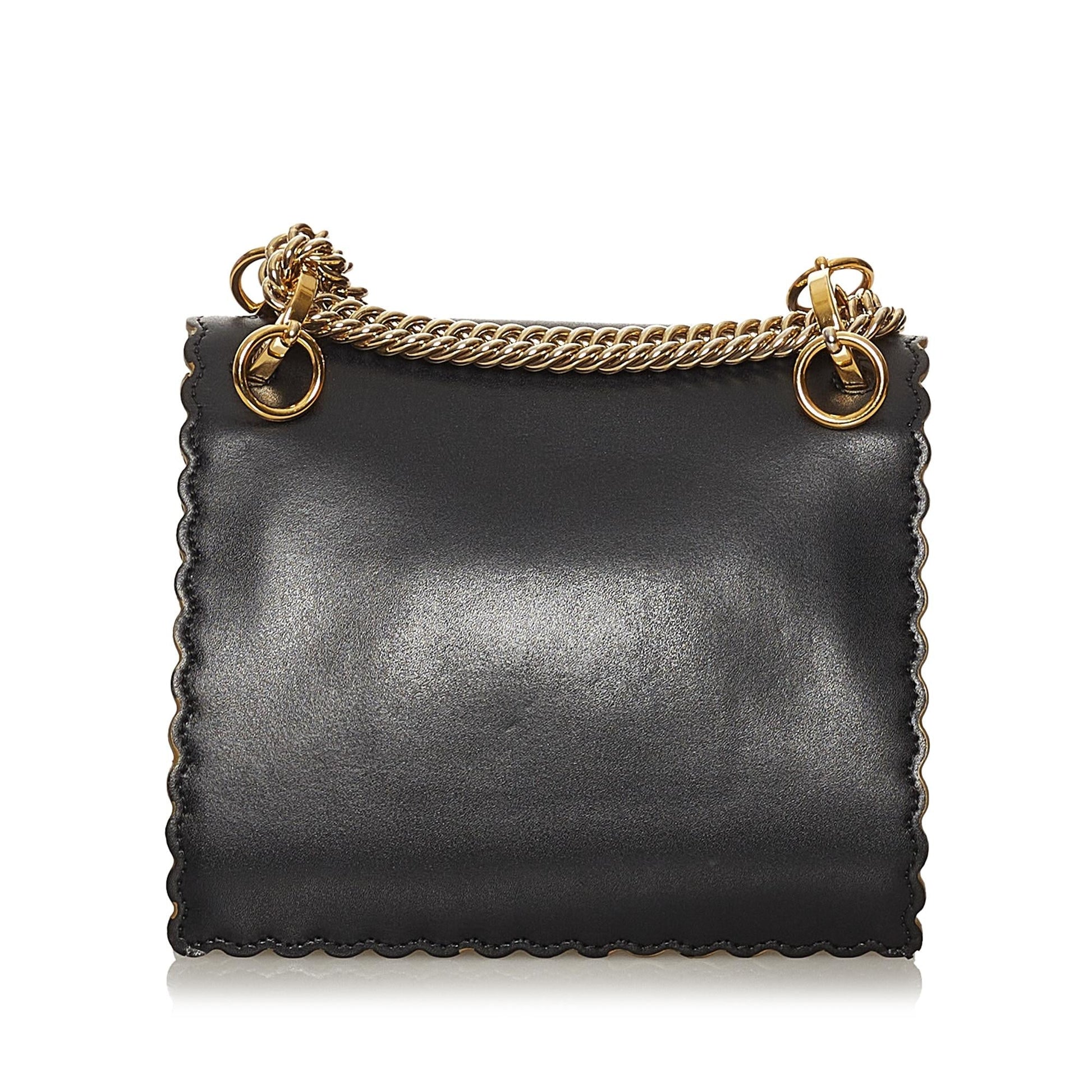 Fendi Kan Crossbody Bag Shg Iqhi8R Leather