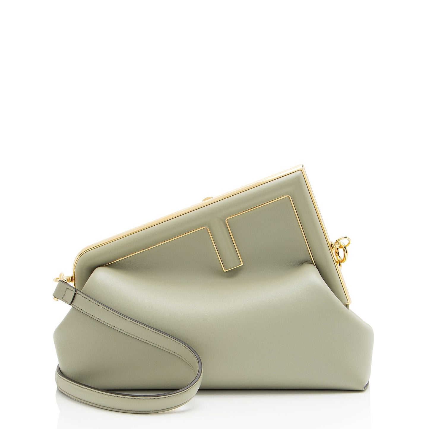 Fendi First Shoulder Bag Lambskin Medium