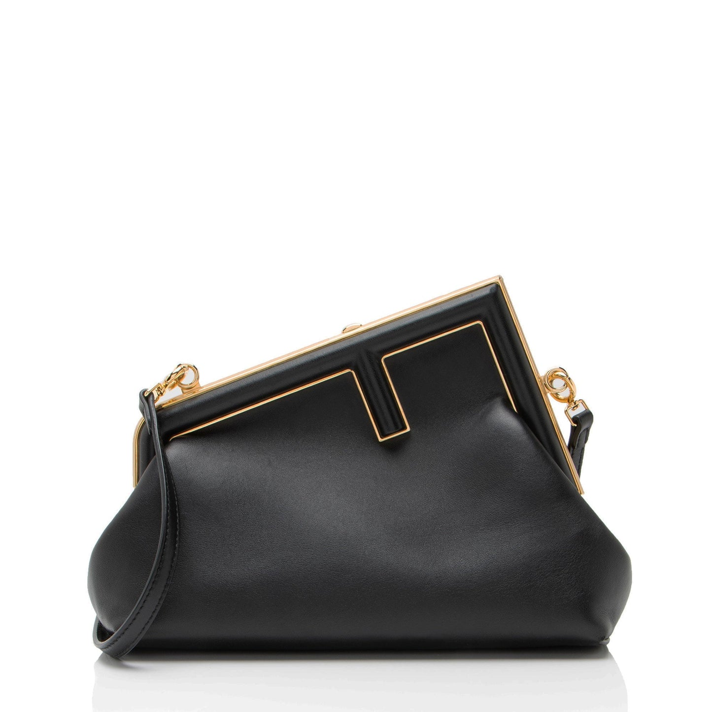 Fendi First Shoulder Bag Lambskin Small