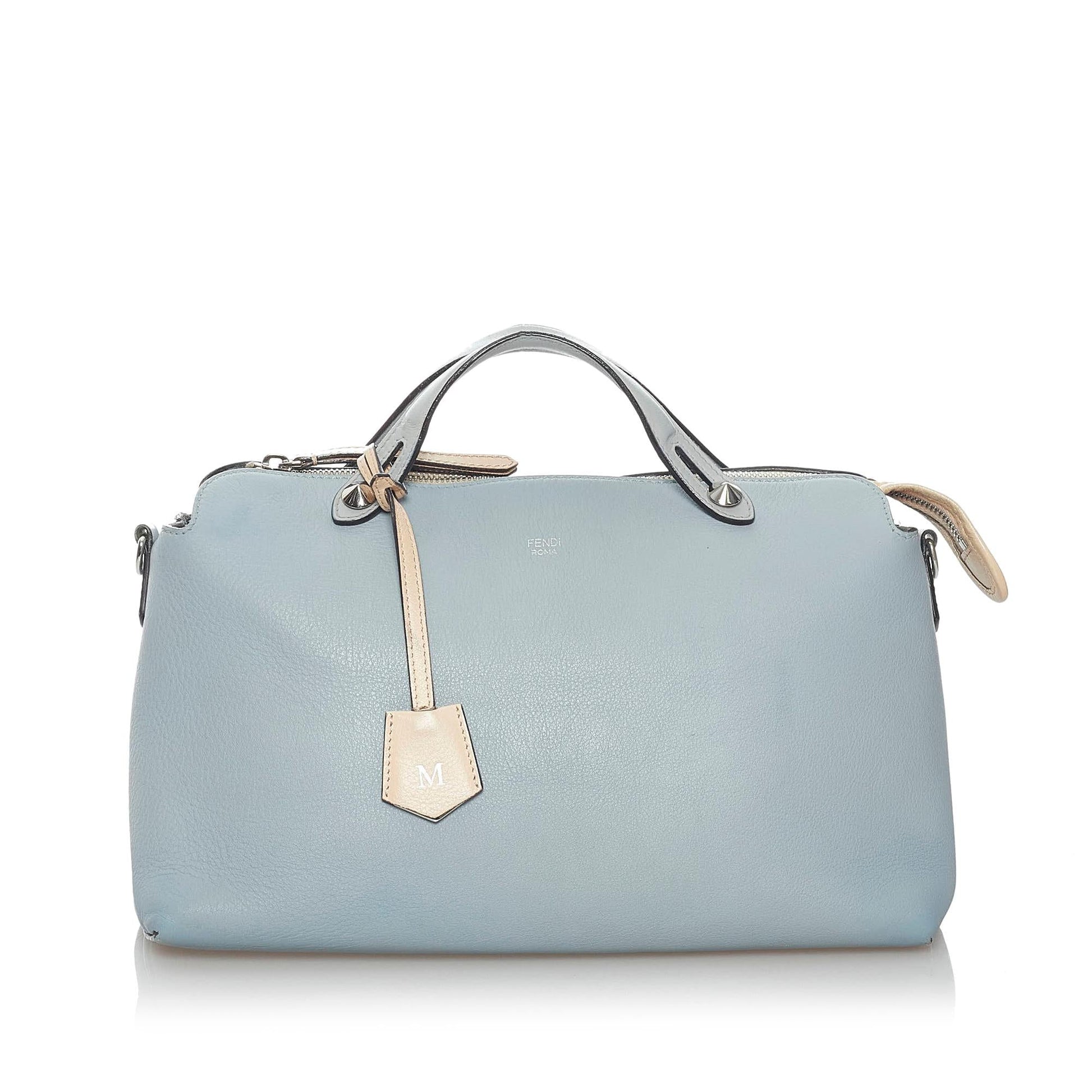Fendi By The Way Satchel Shg Leather Large Satchel Bag