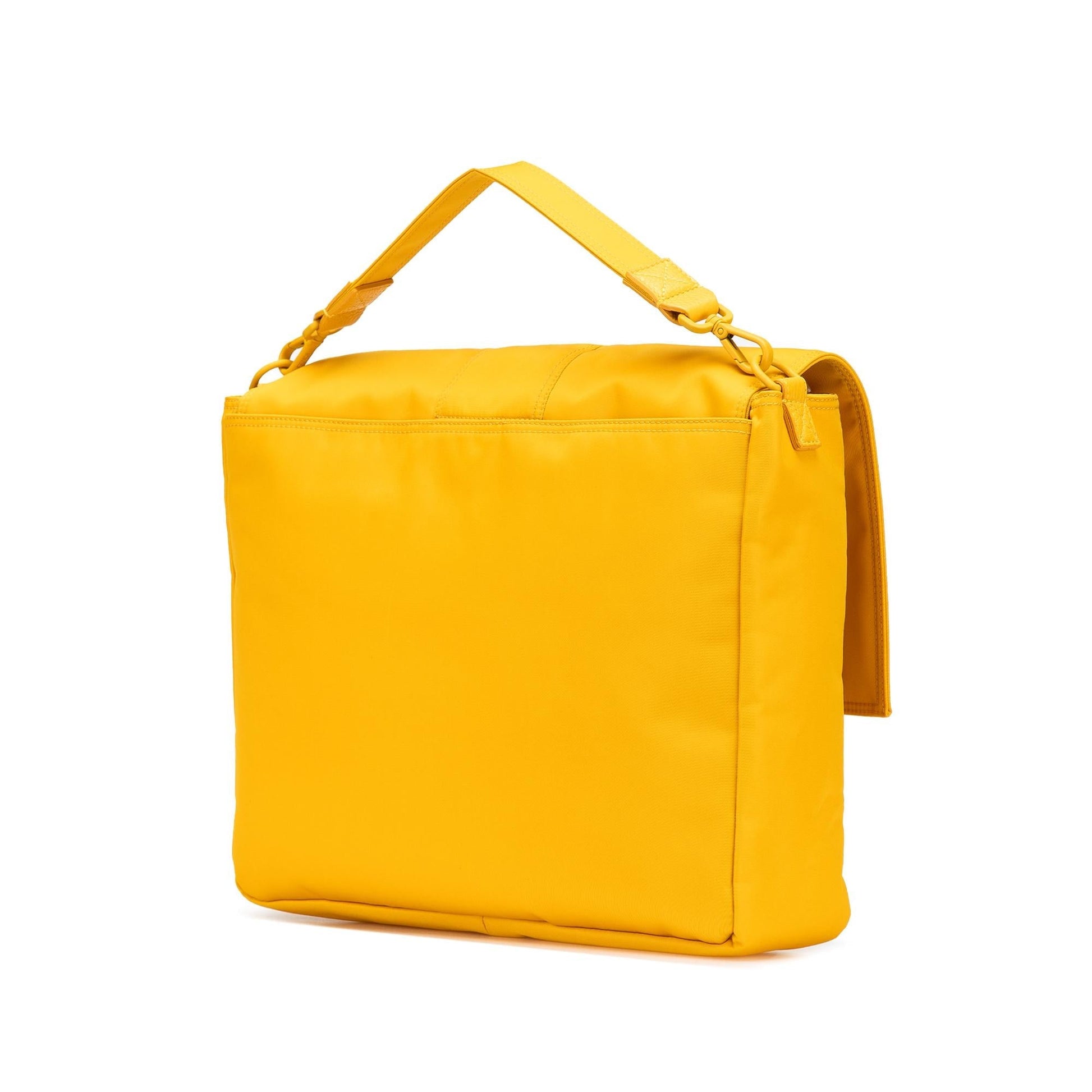 Fendi Econyl Baguette Satchel Nylon Large Satchel Bag