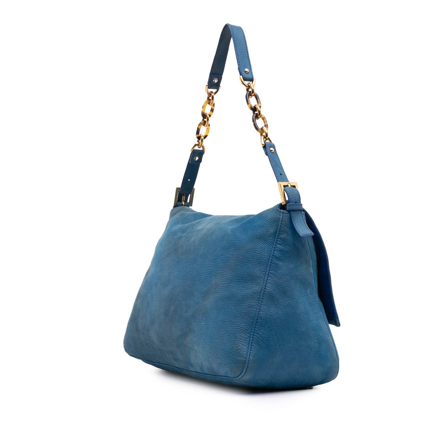 Fendi Mamma Forever Shoulder Bag Leather Large Chain Chain Mamma Forever