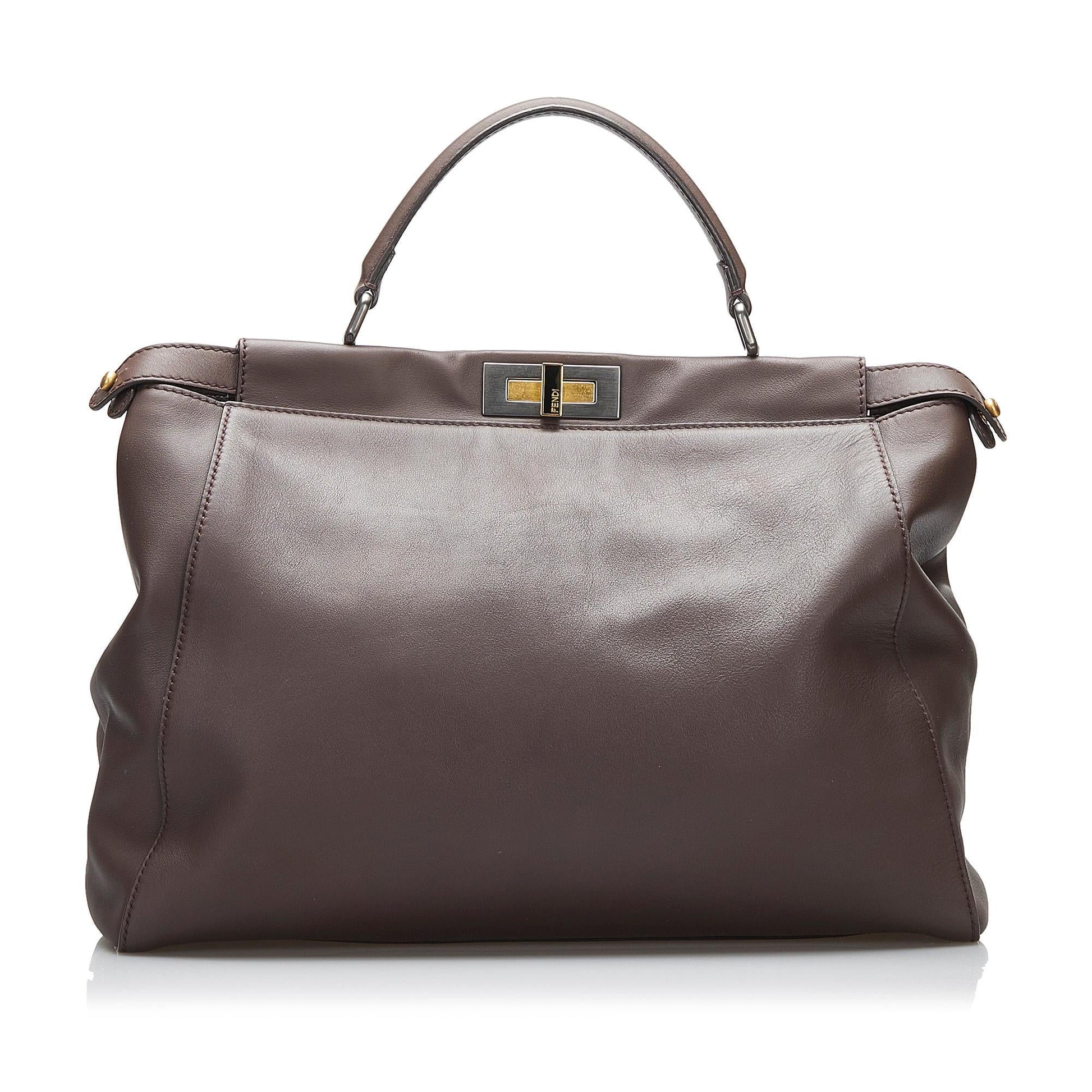 Fendi Peekaboo Satchel Shg Imdwie Large Satchel Bag