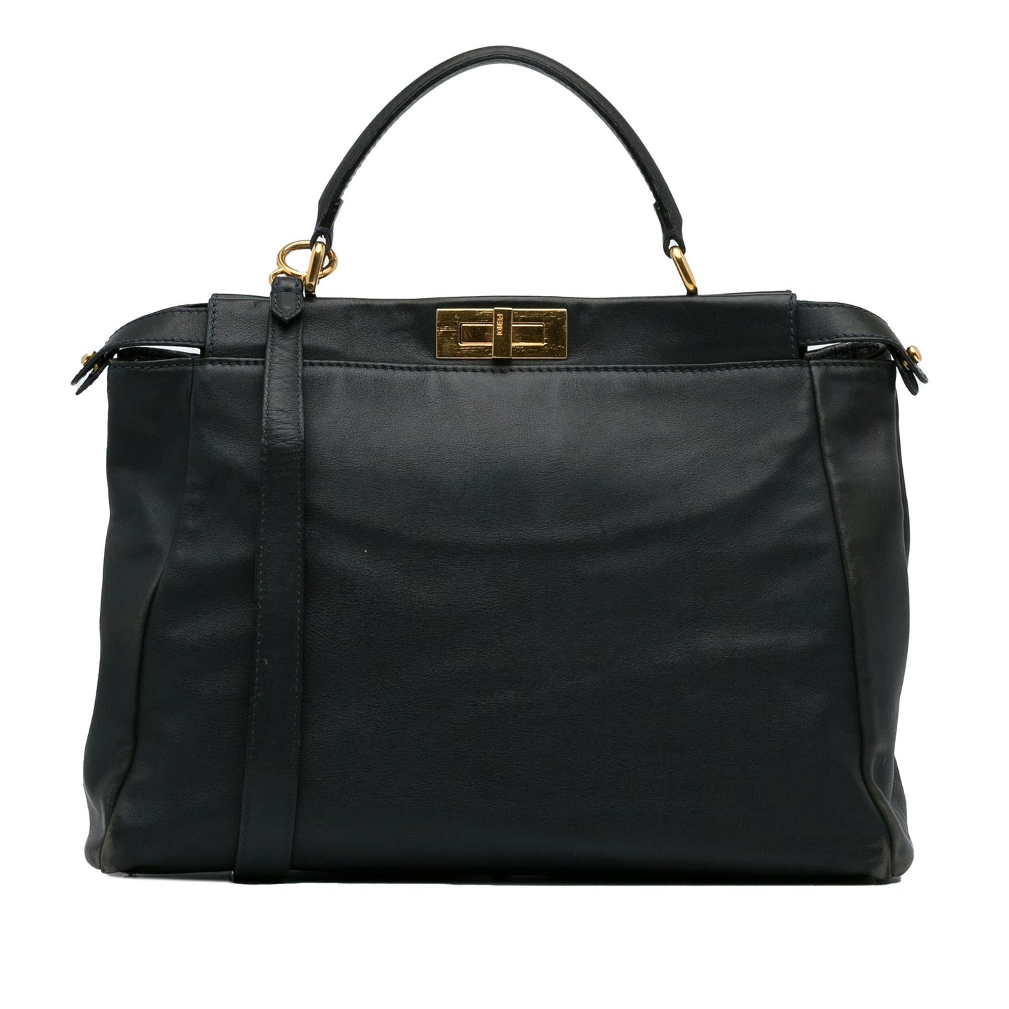 Fendi Peekaboo Satchel Shg Yekejs Large Satchel Bag