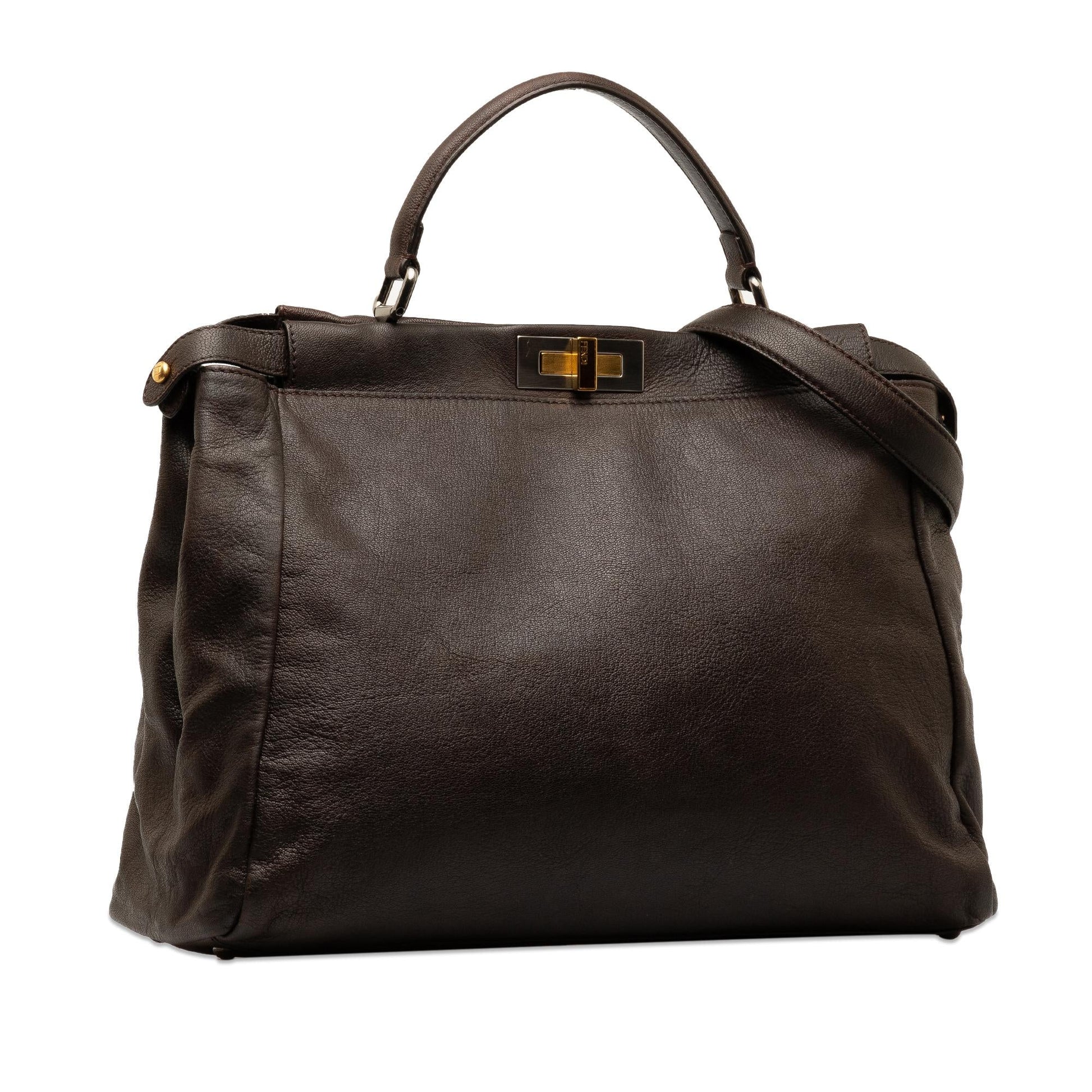 Fendi Peekaboo Satchel Shg Cyt7Bd Large Satchel Bag