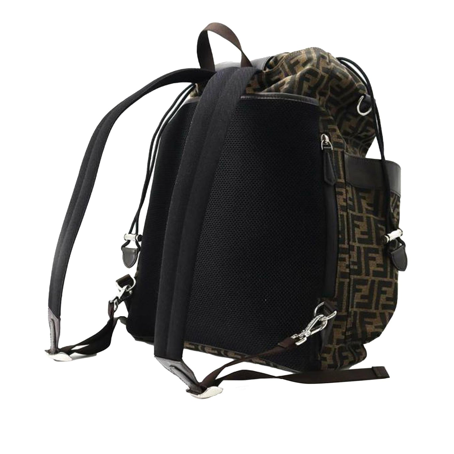 Fendi Zucca Strike Backpack Shg M56Fum Canvas Large