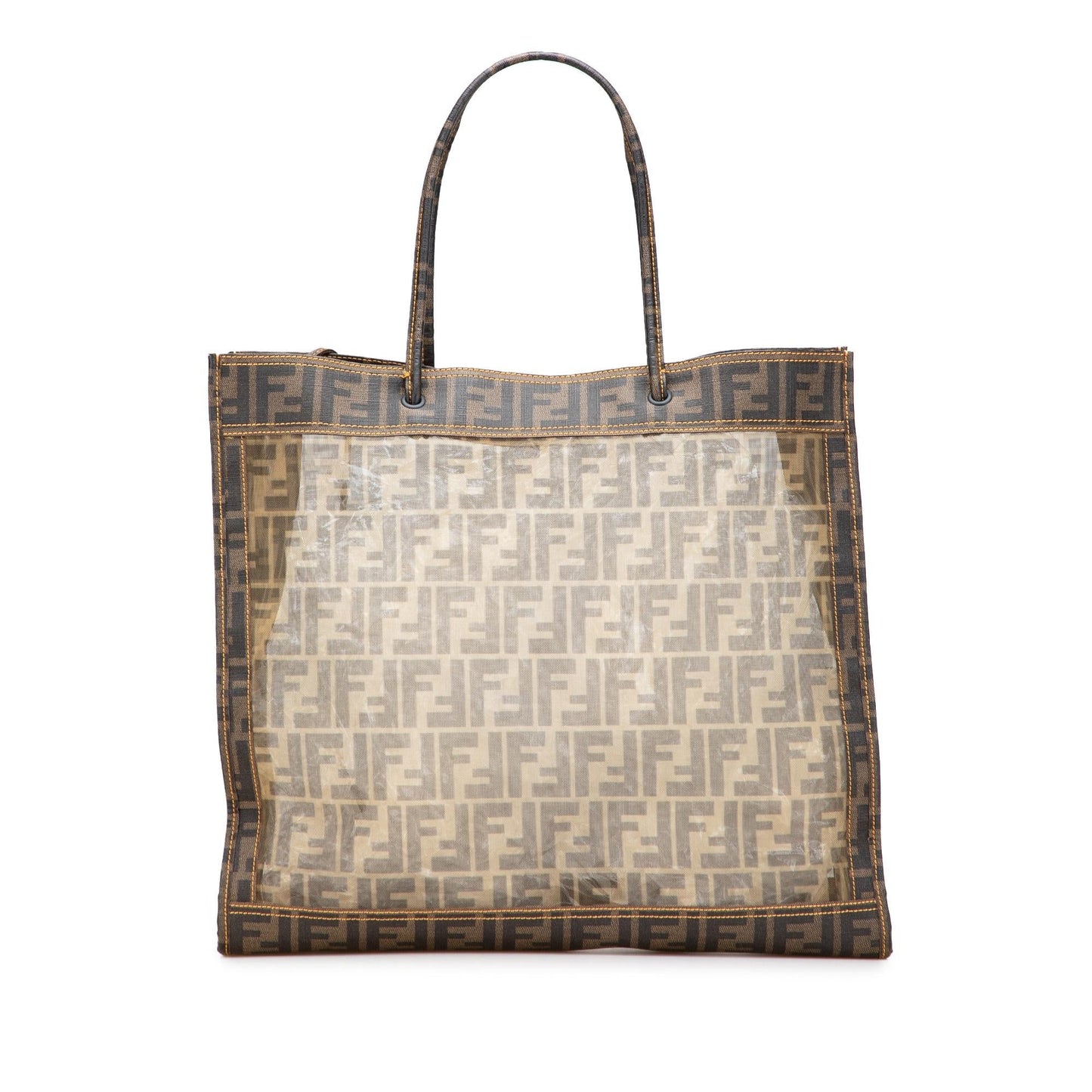 Fendi Zucca Mesh Tote Large Tote Bag