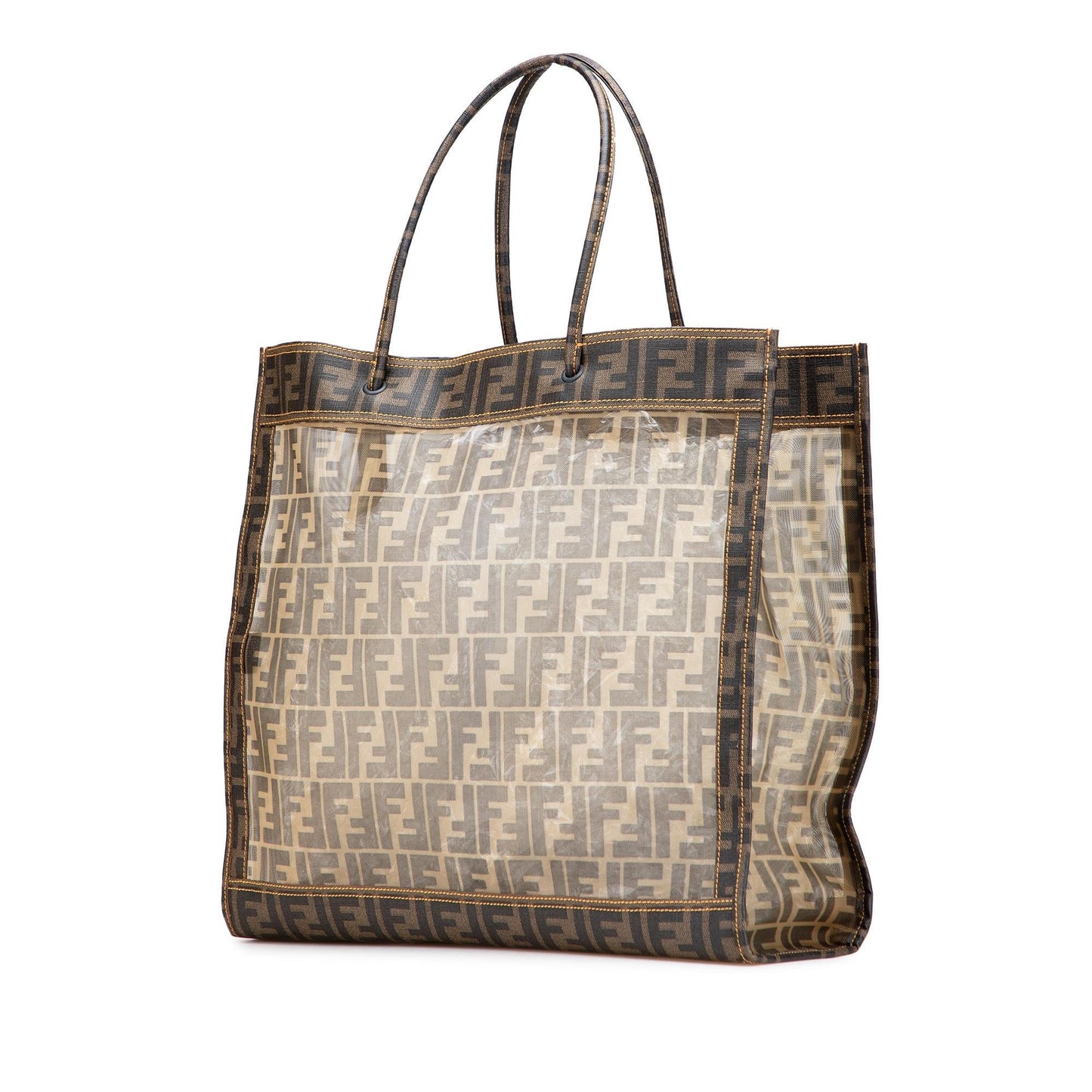 Fendi Zucca Mesh Tote Large Tote Bag