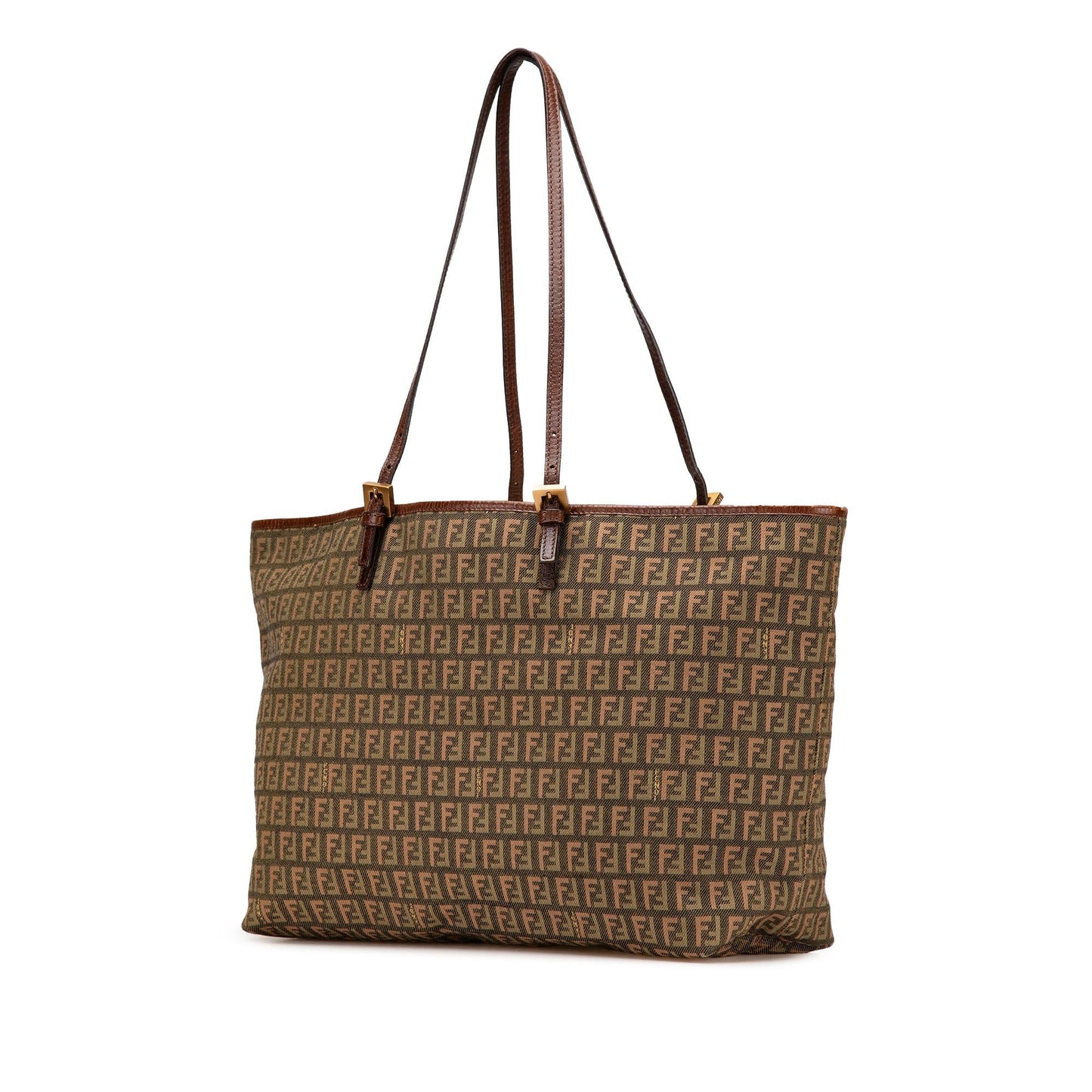 Fendi Zucchino Tote Canvas Large Tote Bag Zucchino Canvas Tote