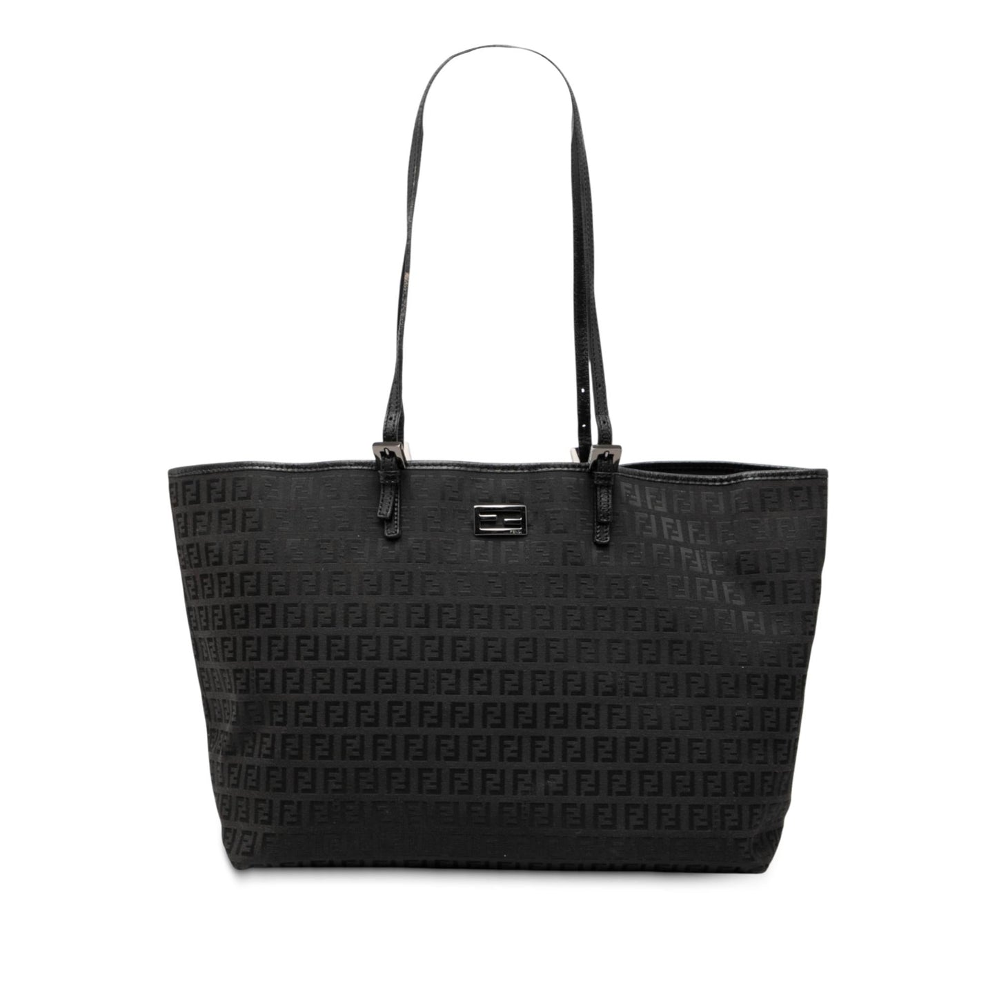 Fendi Zucchino Tote Canvas Large Tote Bag
