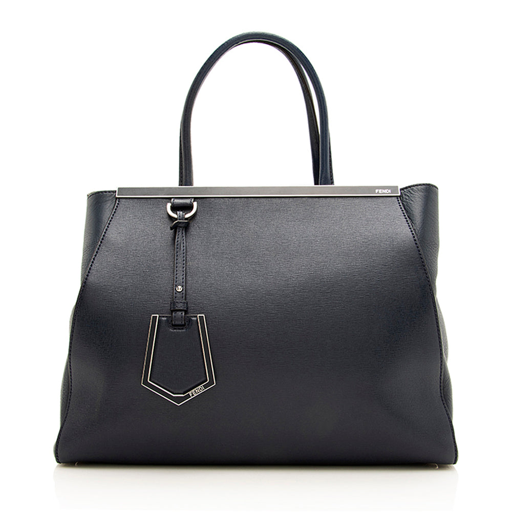 Fendi 2Jours Tote Final Sale Shf Leather Medium Tote Bag