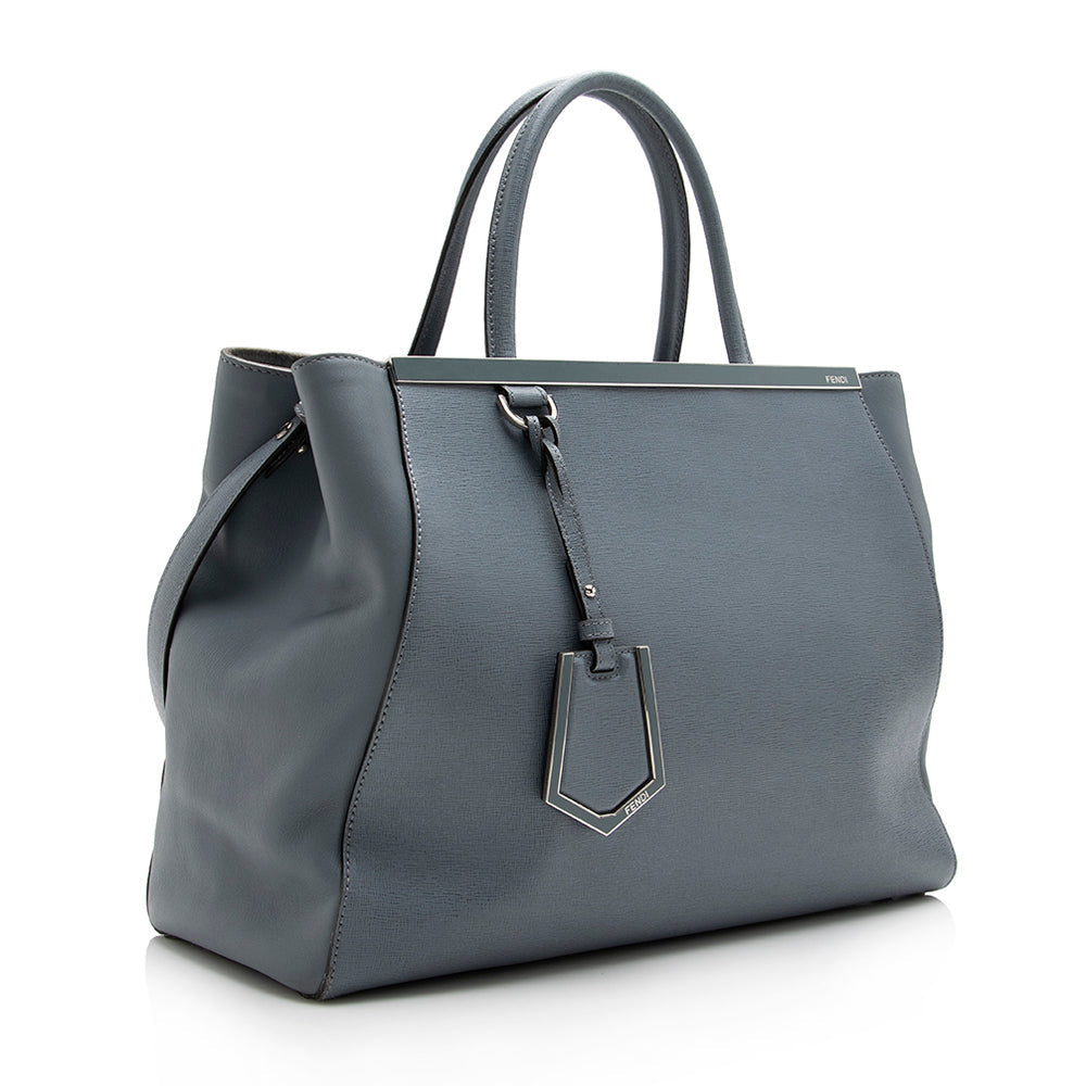 Fendi 2Jours Tote Shf Leather Medium Tote Bag