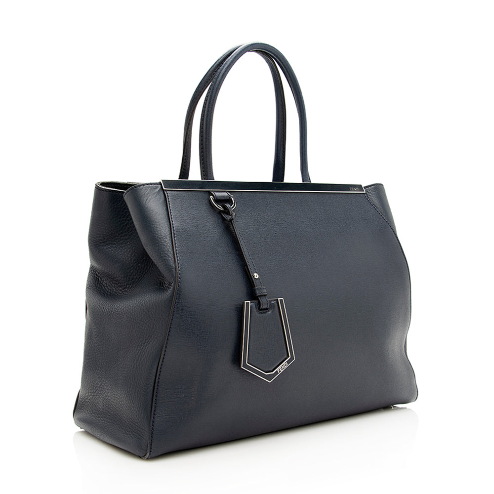 Fendi 2Jours Tote Final Sale Shf Leather Medium Tote Bag