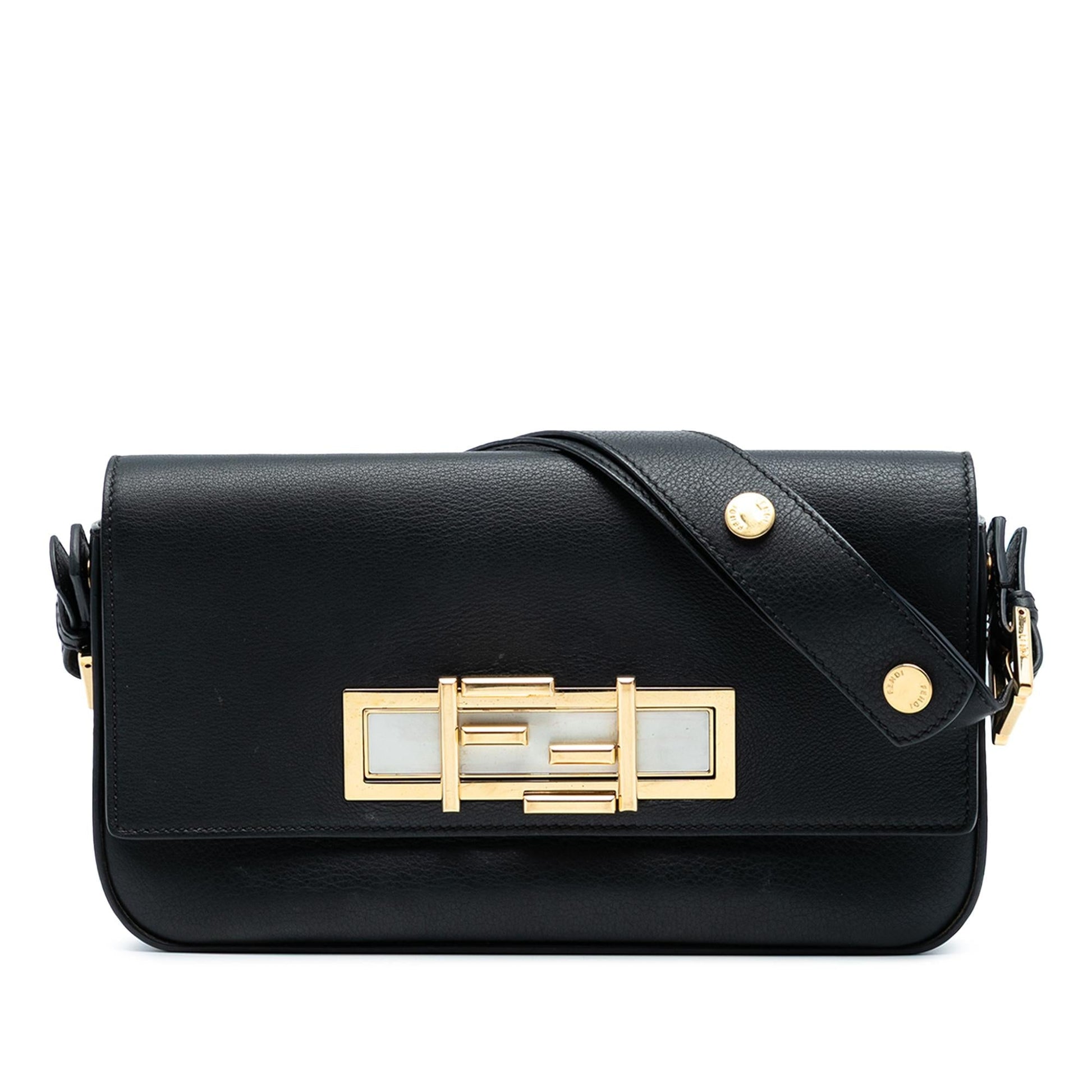Fendi 3Baguette Shoulder Bag Leather