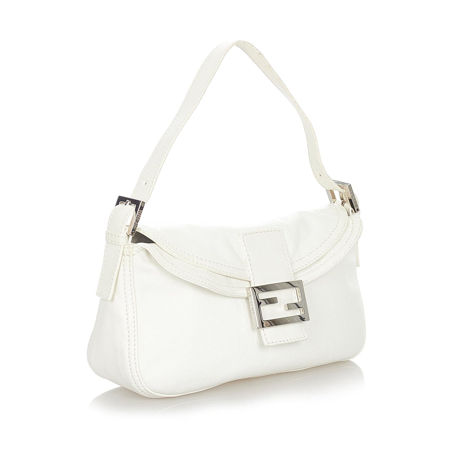 Chanel Fendi Baguette Shg Bag Leather Bucket Shoulder Bag