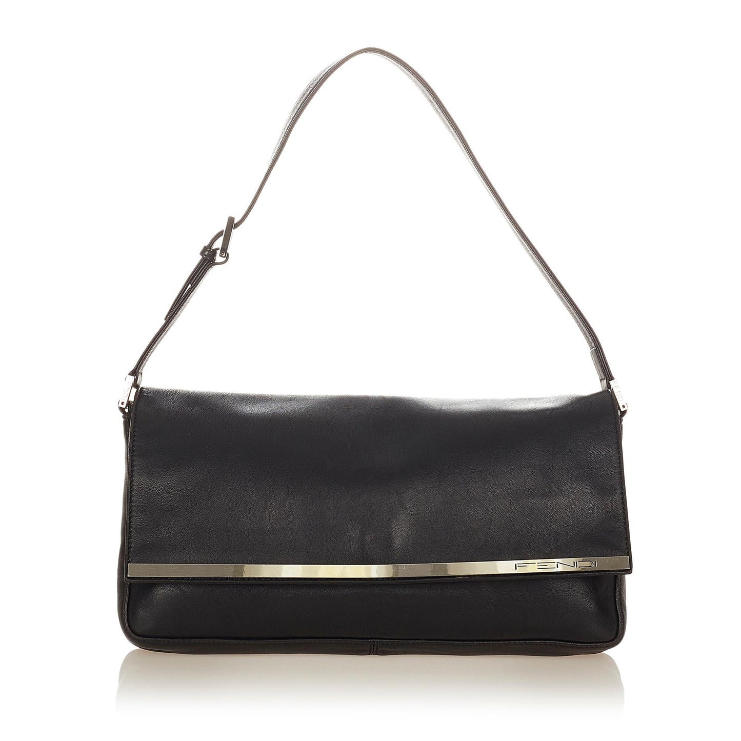 Fendi Baguette Shg Handbag Leather Shoulder Bag Baguette Shg 26705