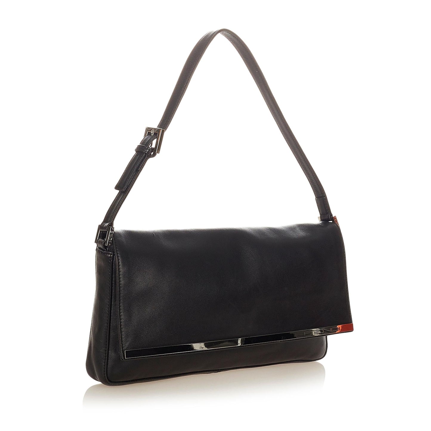 Fendi Baguette Shg Handbag Leather Shoulder Bag Baguette Shg 26705