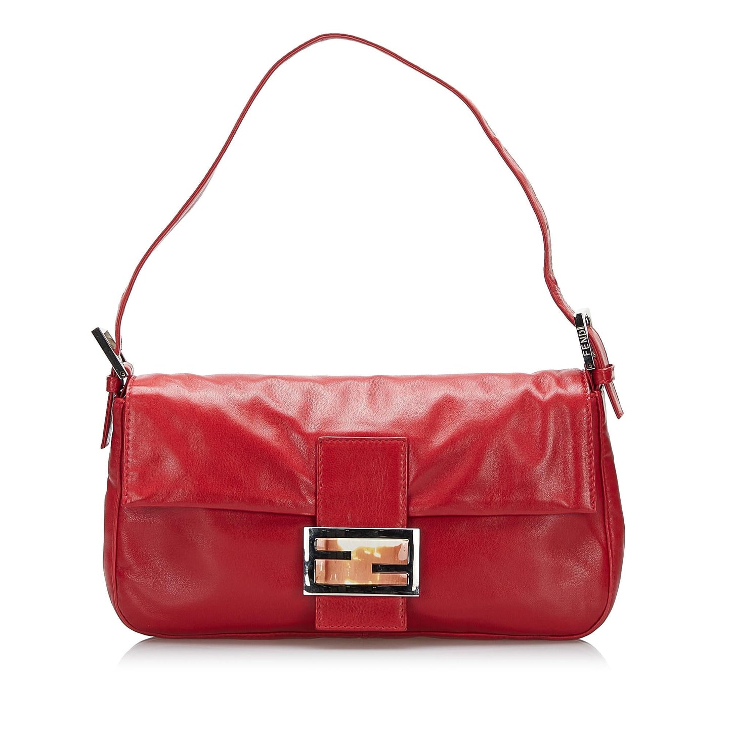 Fendi Baguette Shg Handbag Leather Shoulder Bag
