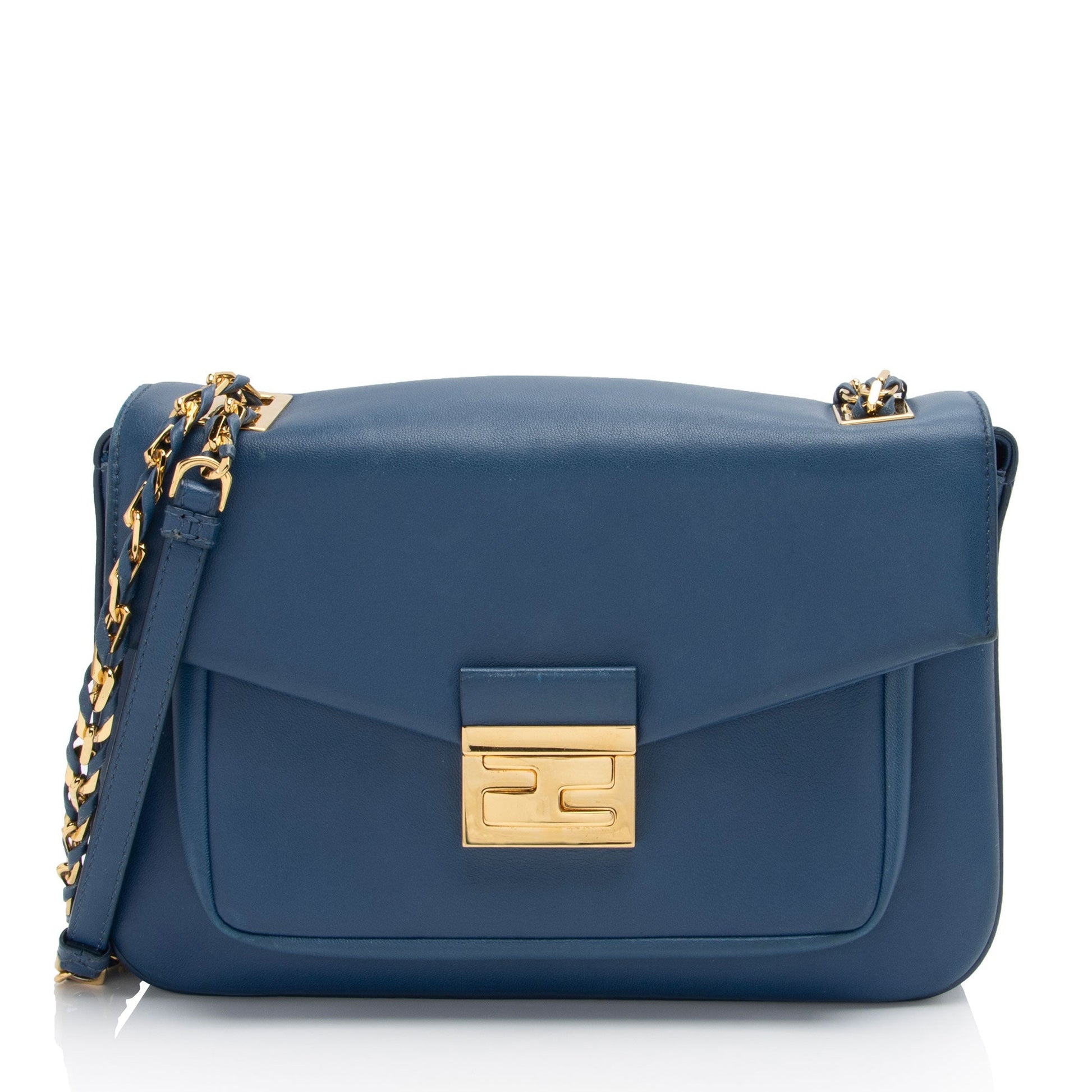Fendi Be Baguette Shoulder Bag Leather