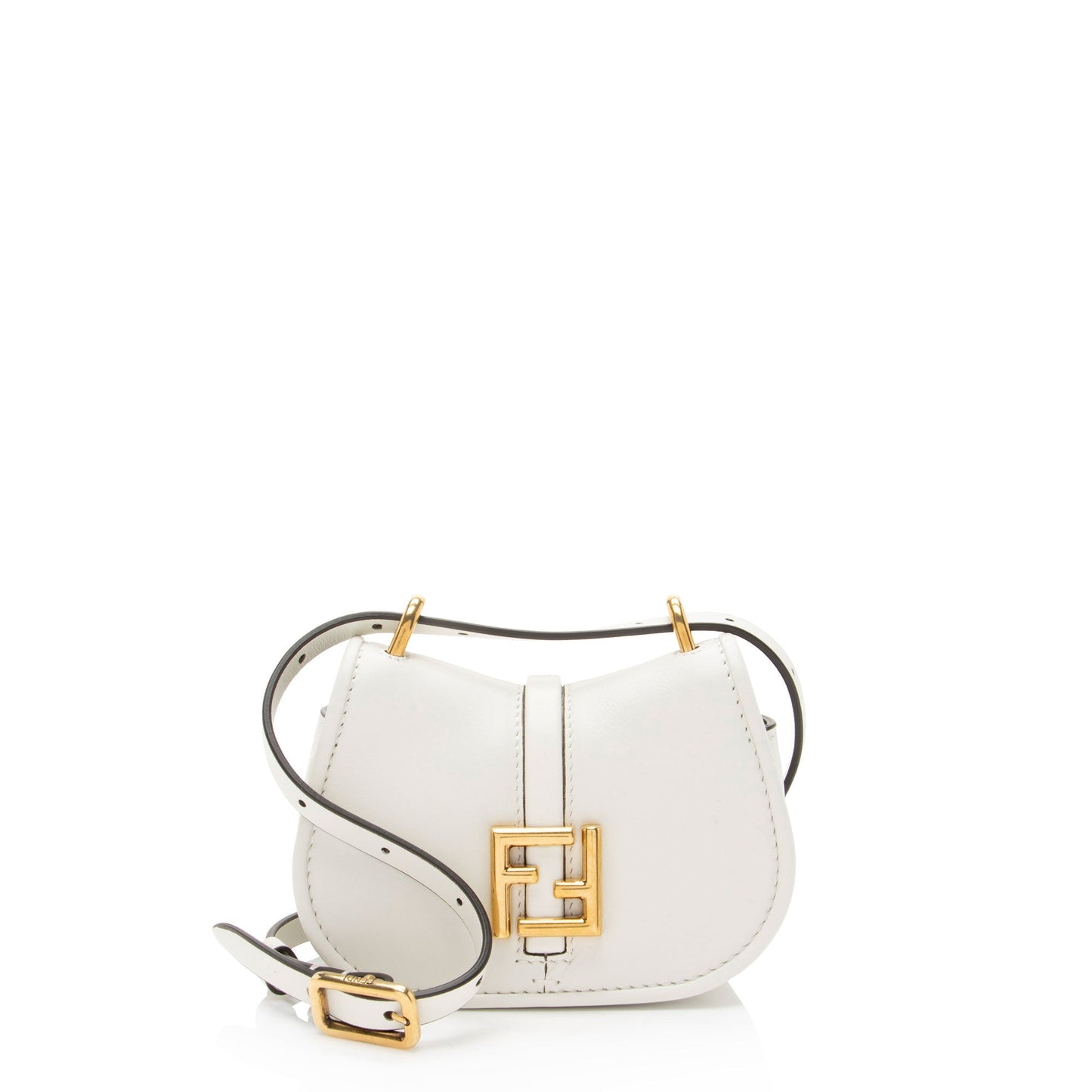 Fendi Mon Nano Shoulder Bag Leather Nano Shoulder Bag