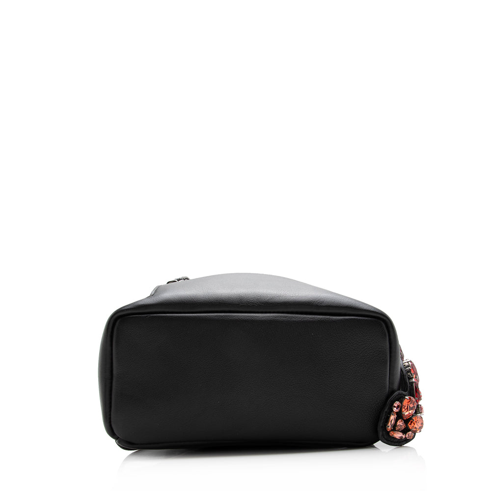 Fendi Crystal By The Way Backpack Final Sale Shf Leather Mini Shoulder Bag