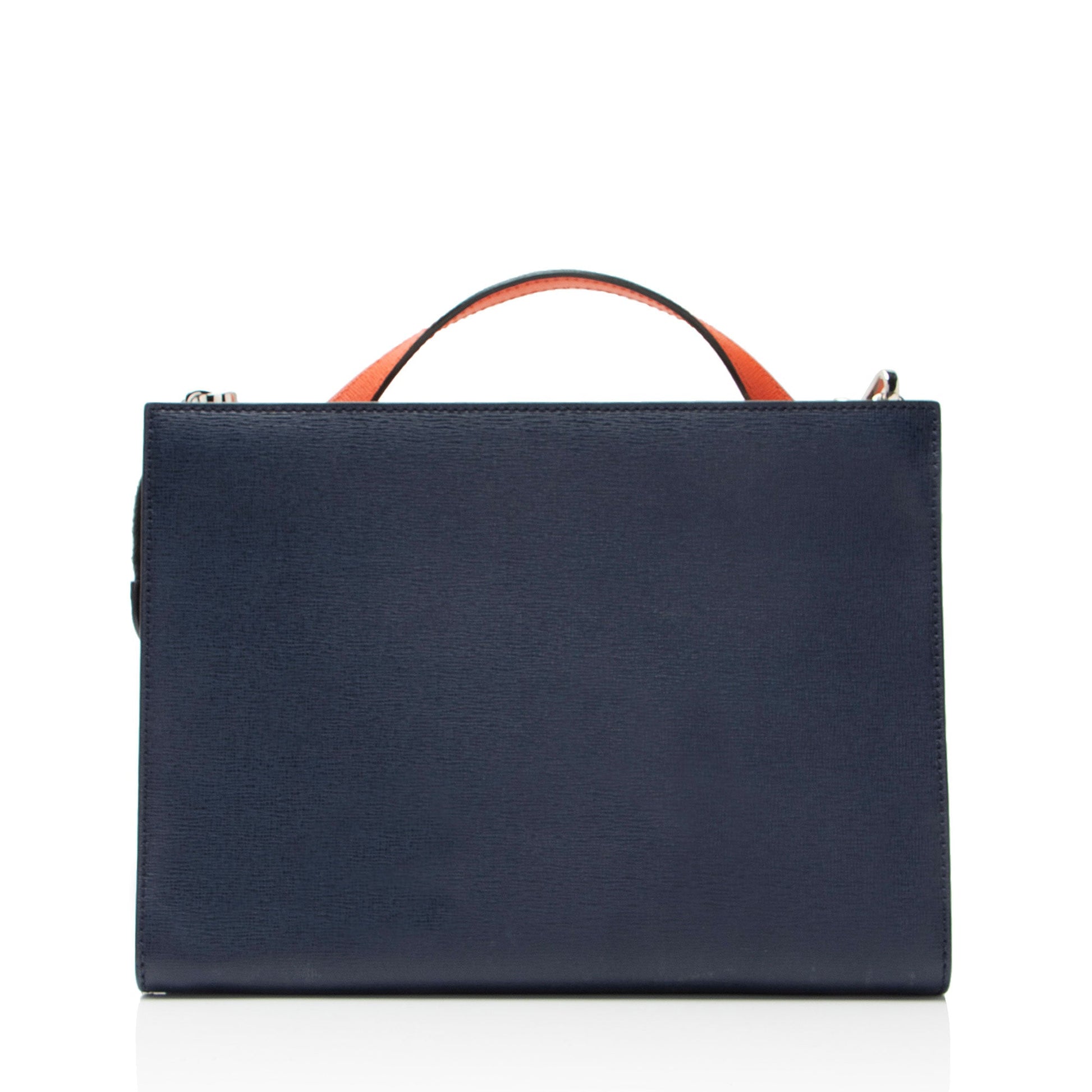 Fendi Demi Jour Tote Leather Small Tote Bag