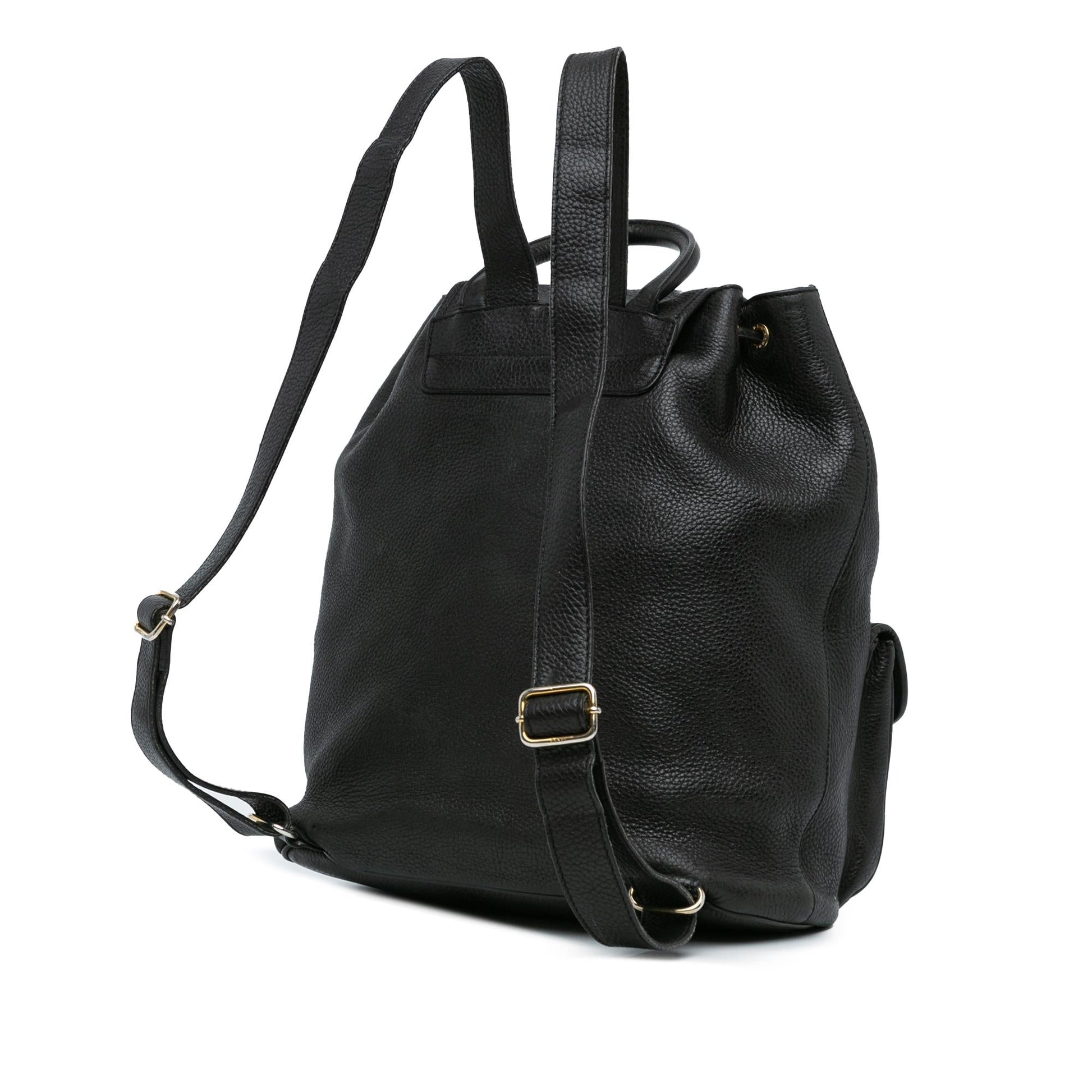 Fendi Drawstring Backpack Shg Hbwu1R Leather