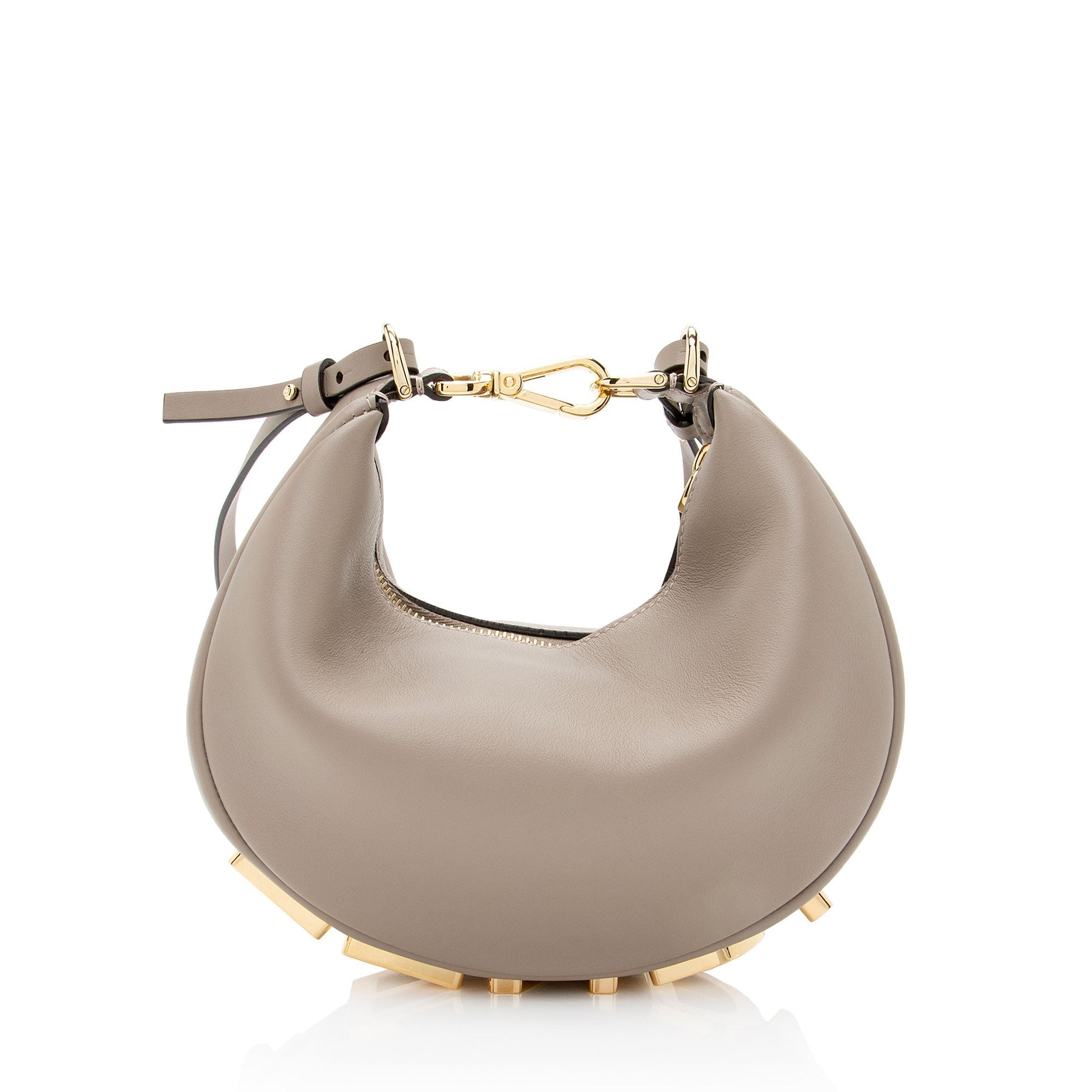 Fendi graphy Hobo Final Sale Leather Mini Shoulder Bag