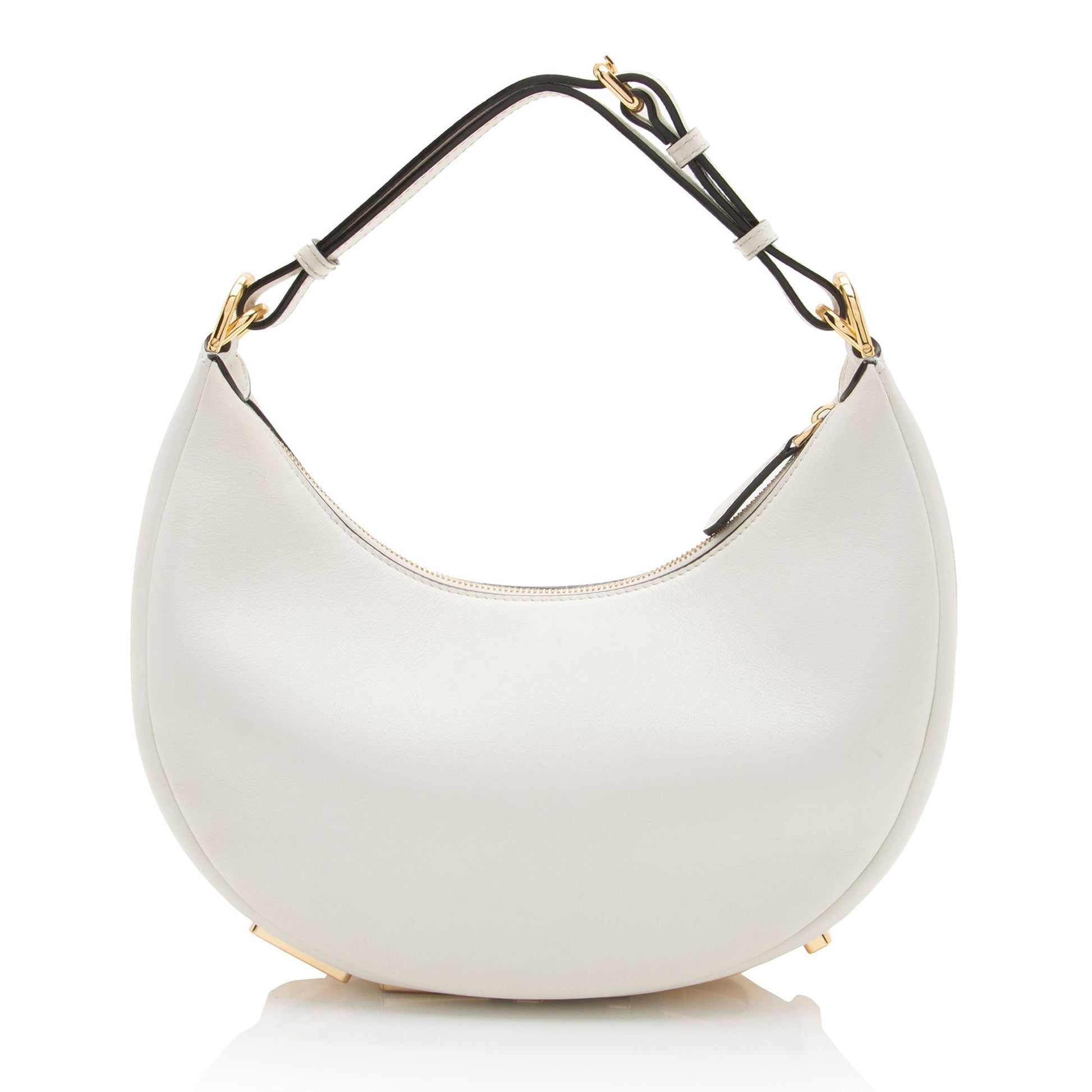 Fendi graphy Hobo Leather Small Shoulder Bag Hobo Shf Uslvuq