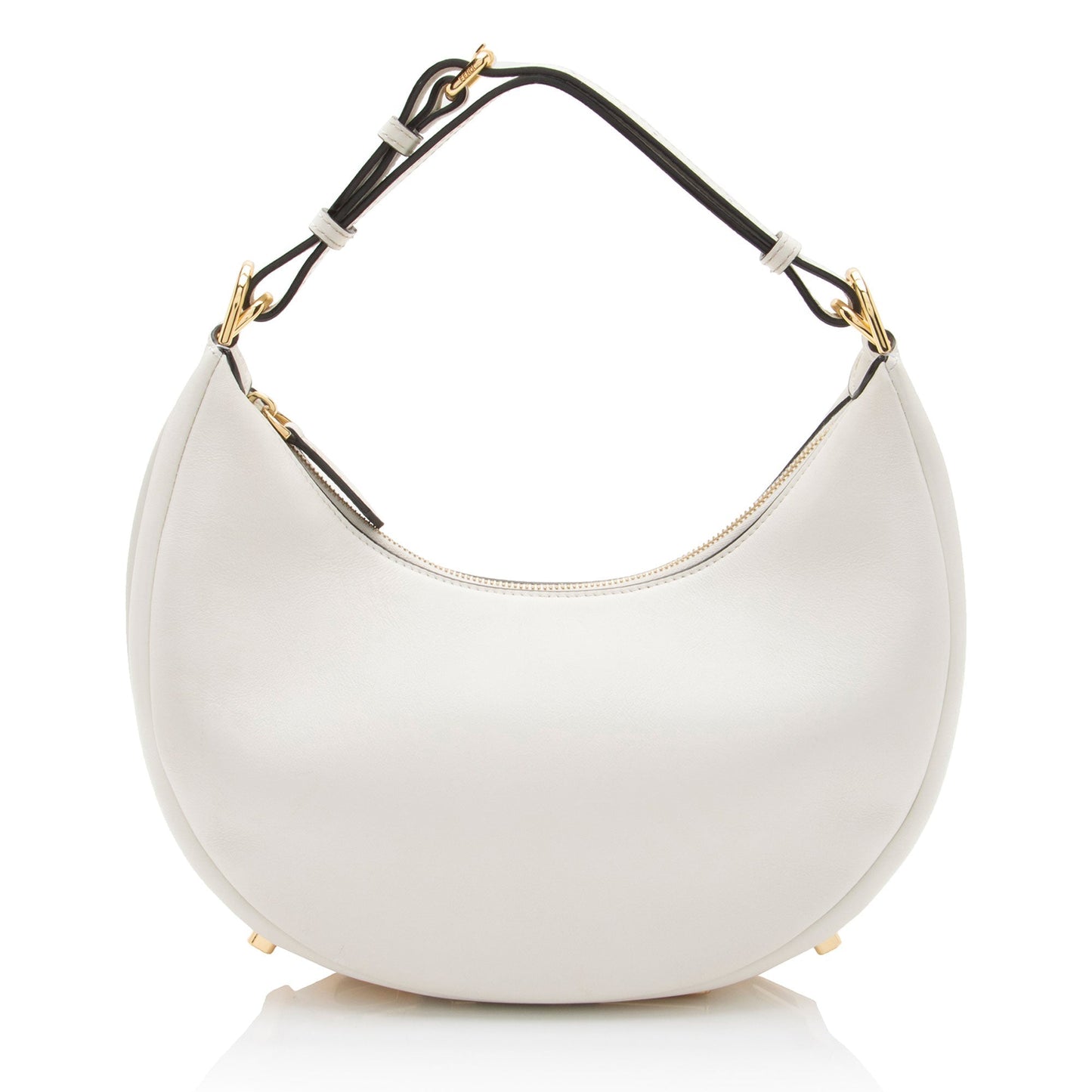 Fendi graphy Hobo Leather Small Shoulder Bag Hobo Shf Uslvuq