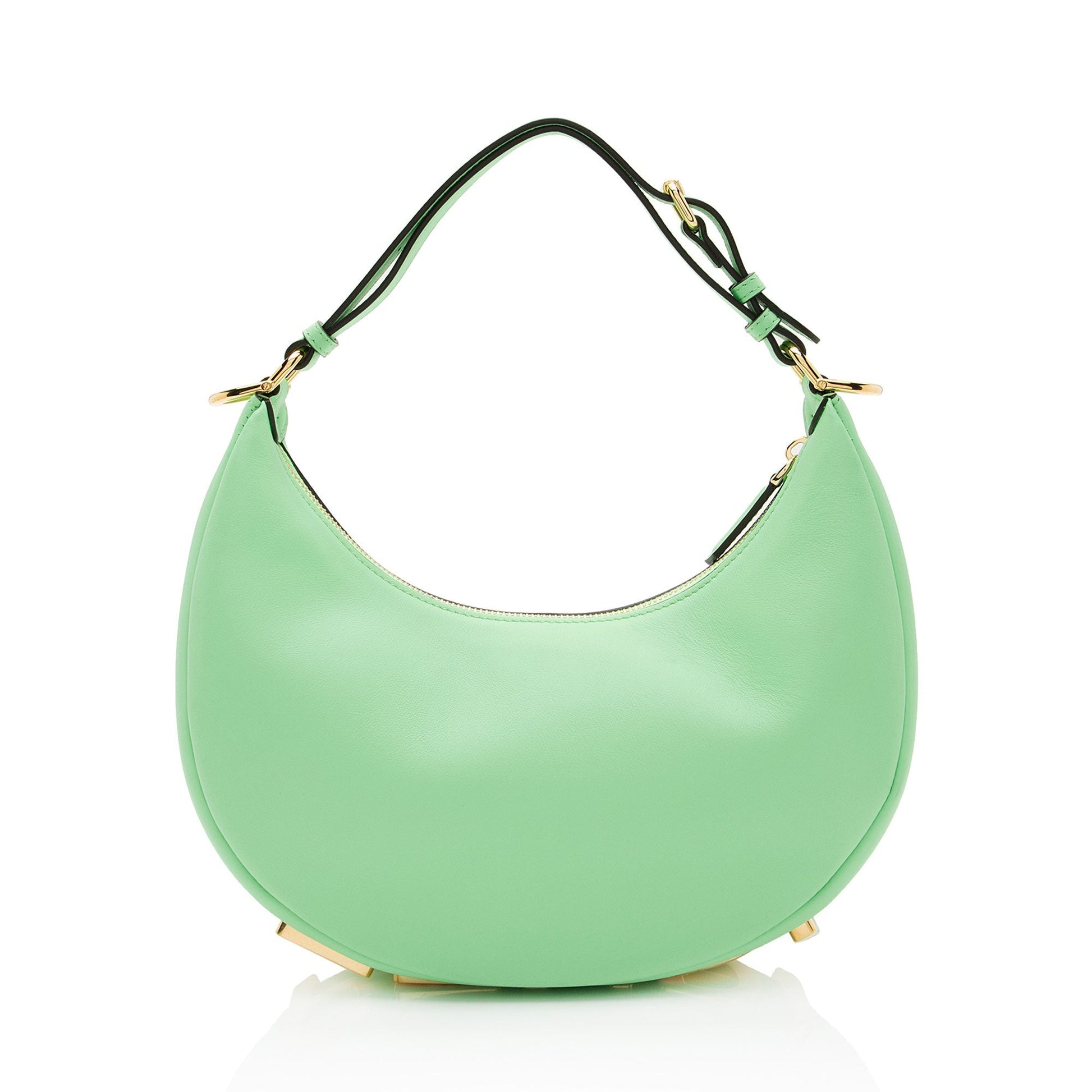 Fendi graphy Hobo Leather Small Shoulder Bag Hobo Shf W2Fi4N
