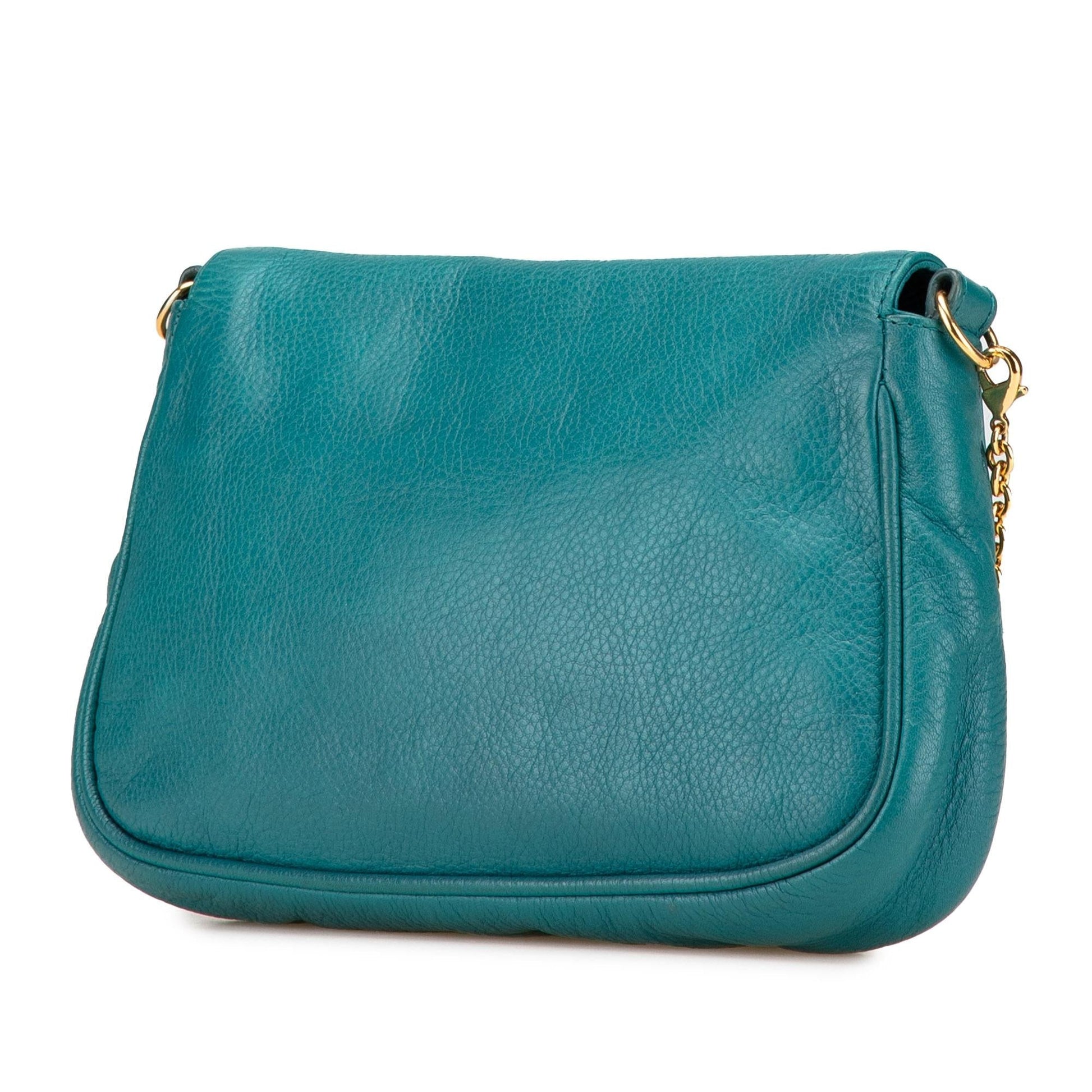 Fendi sta Pochette Crossbody Leather Crossbody Bag
