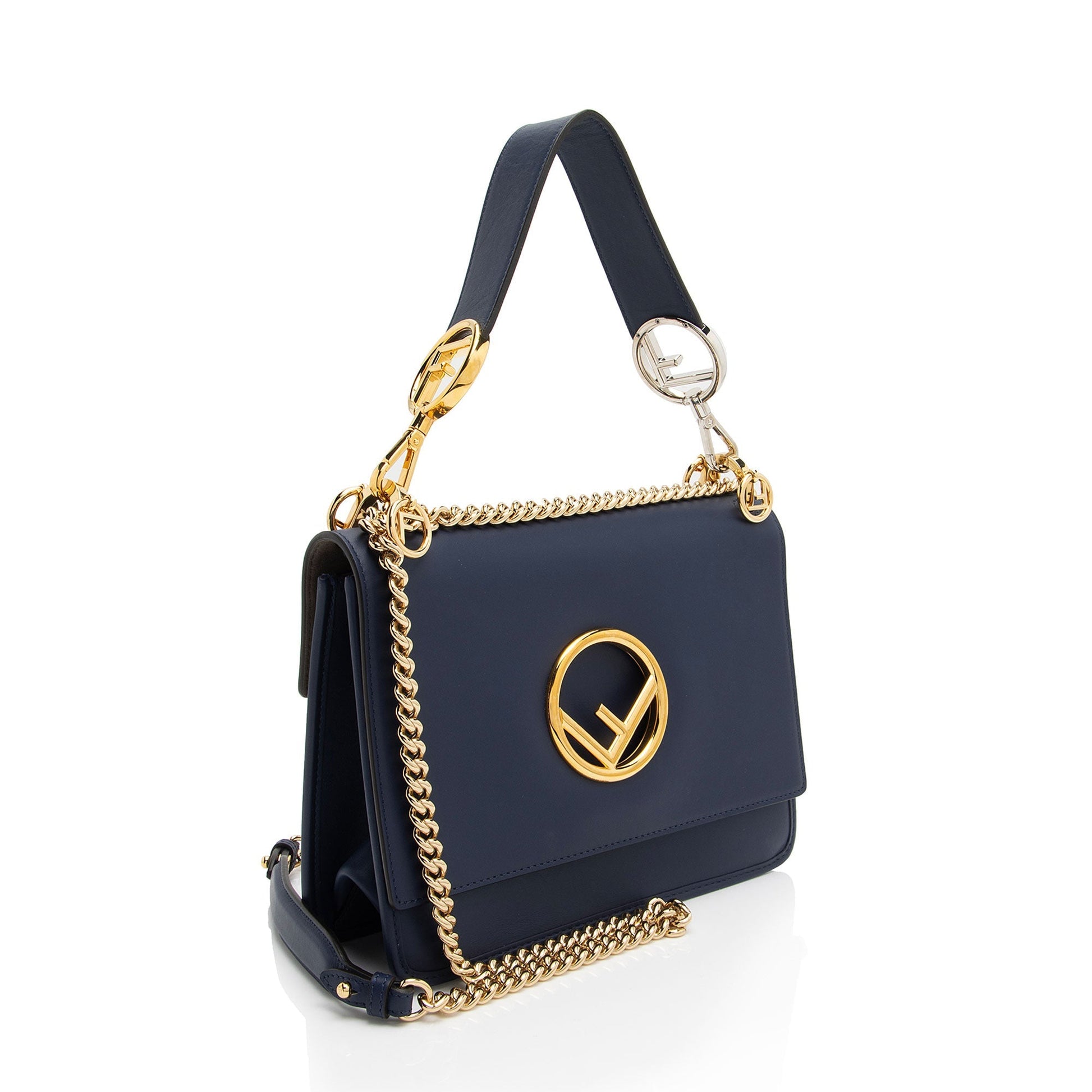 Fendi Kan Shoulder Bag Shf Gdnkcj Leather Medium