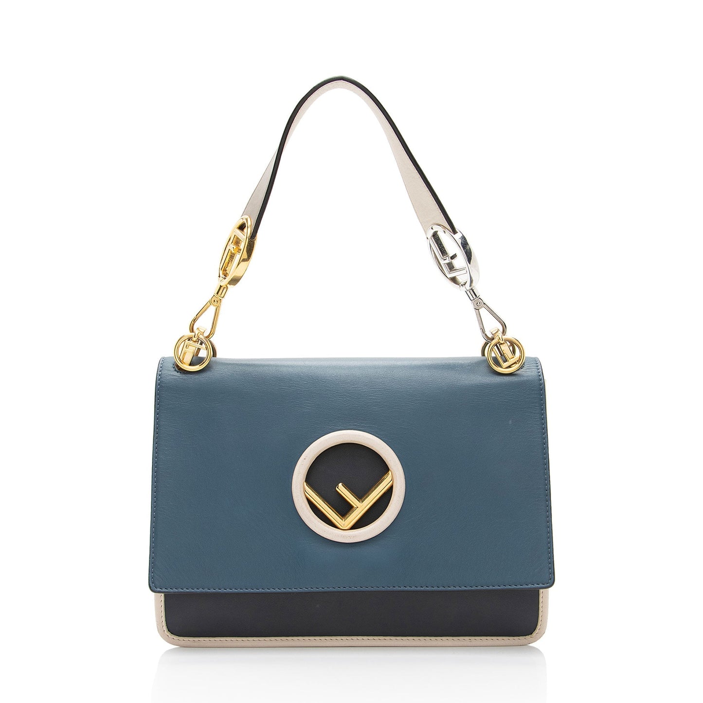 Fendi Kan Shoulder Bag Leather Medium Bag Shf Odjd0J