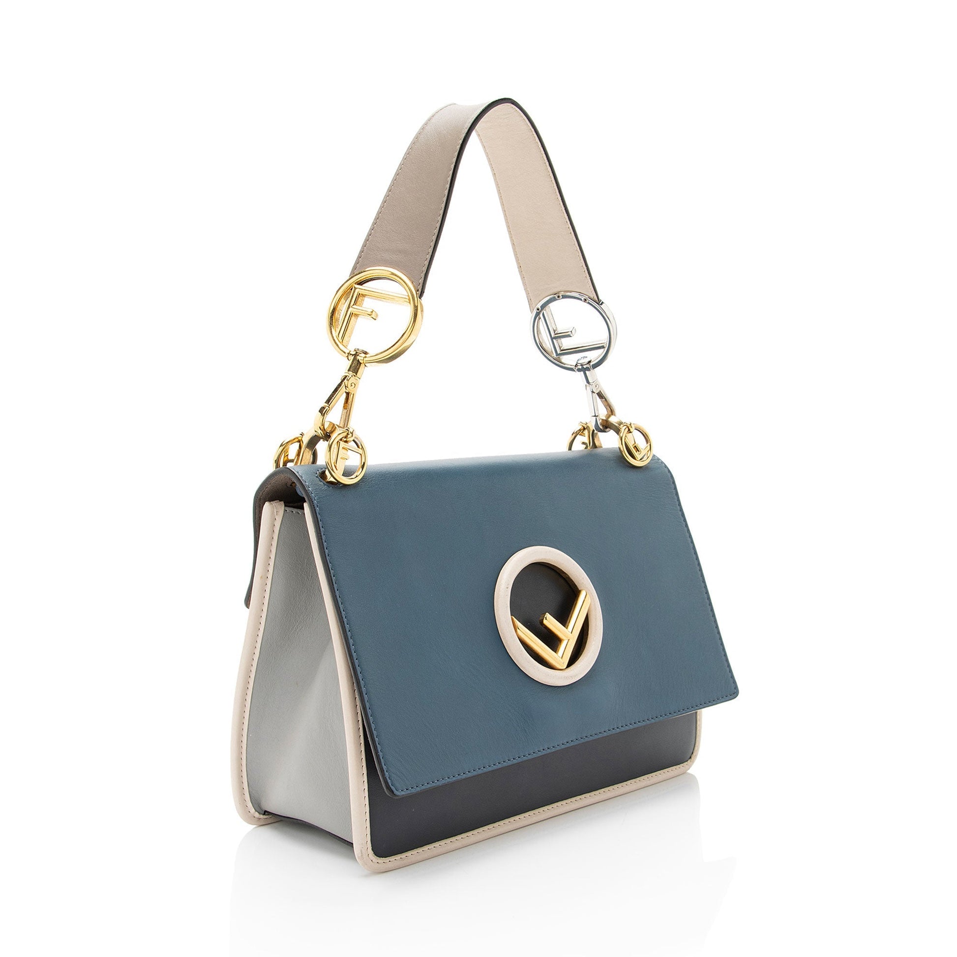 Fendi Kan Shoulder Bag Leather Medium Bag Shf Odjd0J