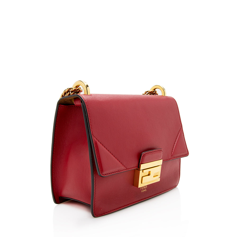 Fendi Kan Grace Crossbody Bag Shf Leather Small