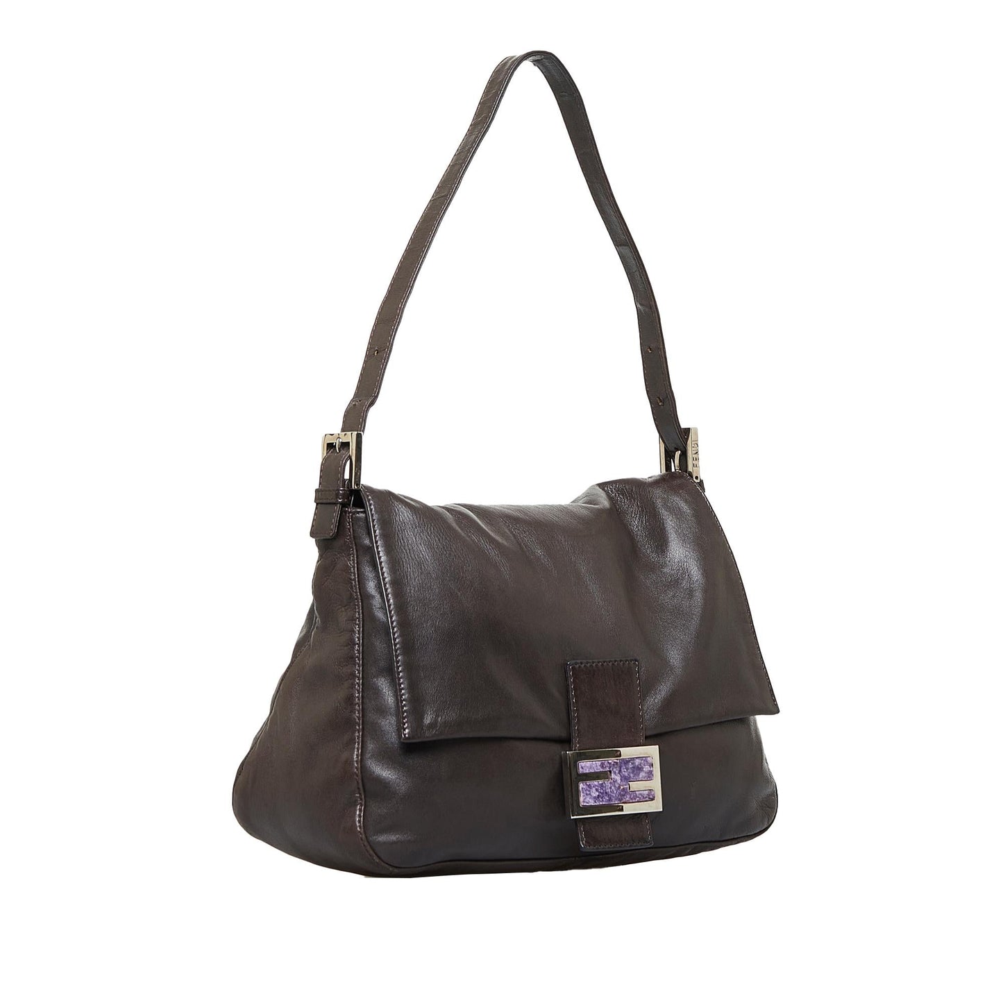 Fendi Mamma Forever Shg Stus2L Shoulder Bag Leather