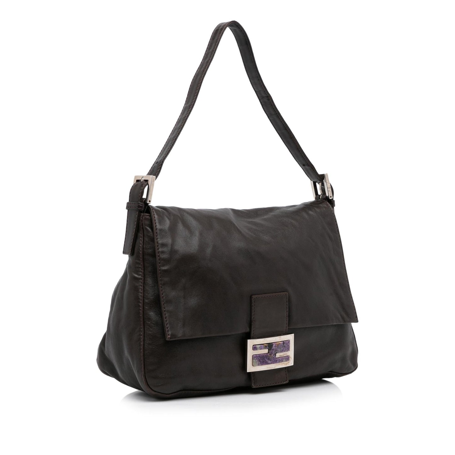 Fendi Mamma Forever Shg Ttzfim Shoulder Bag Leather