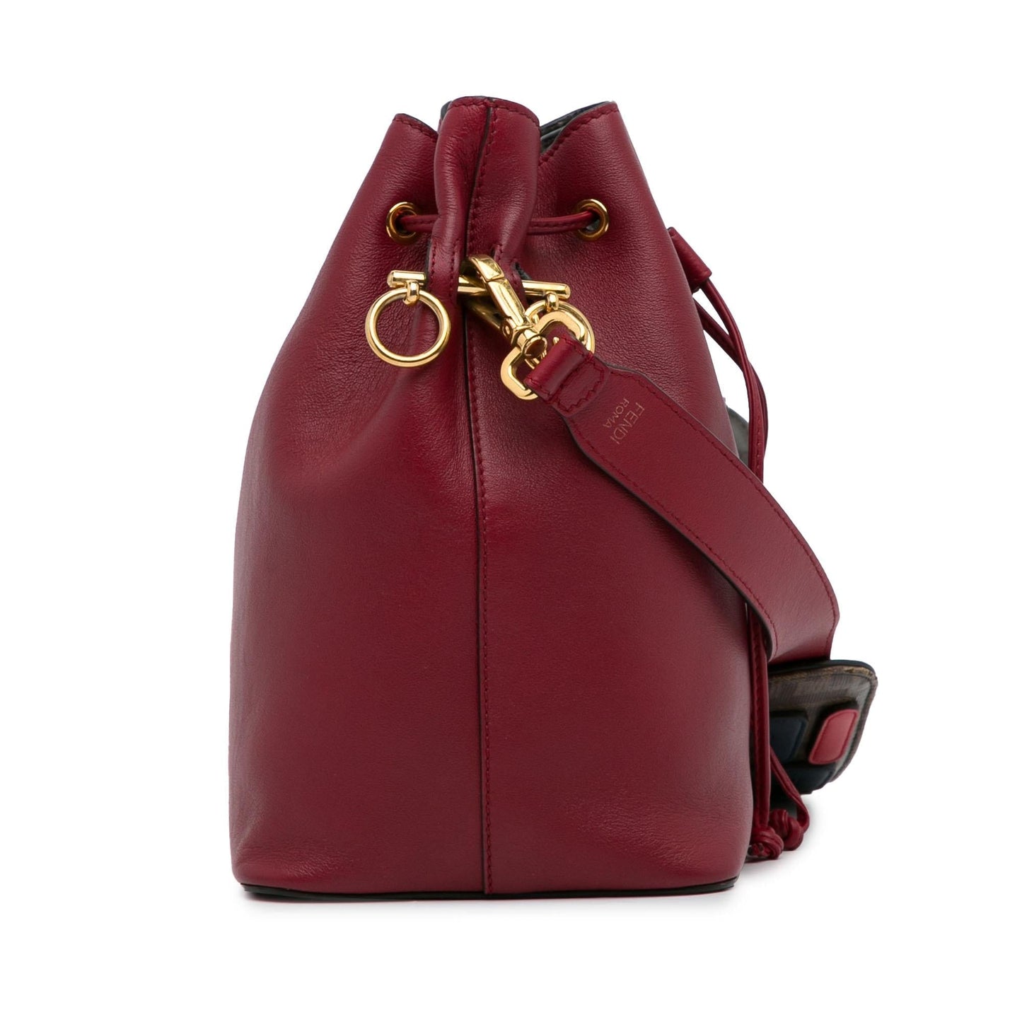 Fendi Mon Tresor Bag Shg 8Qkizu Leather Bucket Shoulder Bag