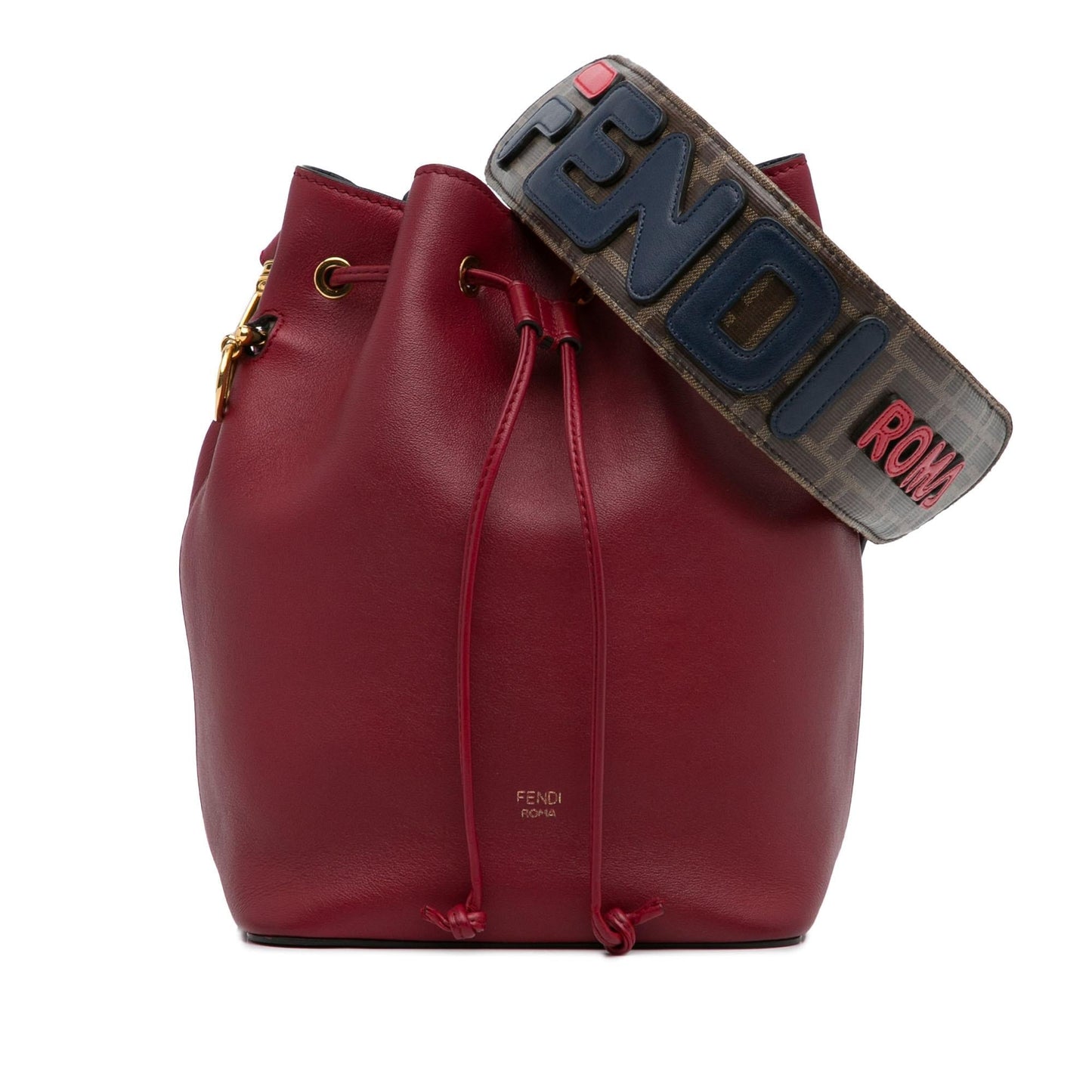 Fendi Mon Tresor Bag Shg 8Qkizu Leather Bucket Shoulder Bag