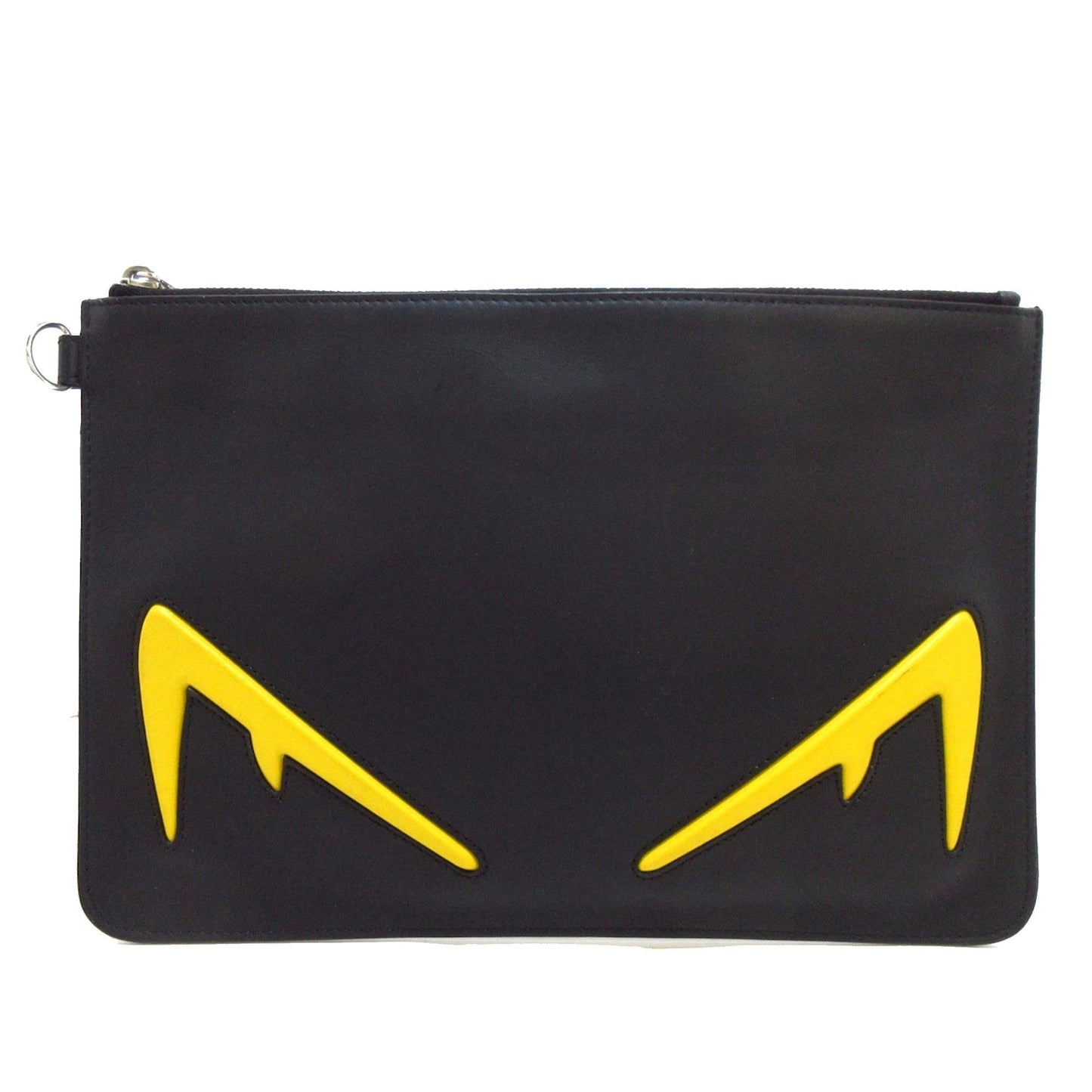 Fendi Monster Eyes Clutch Shg Orzmvv Leather Clutch Bag