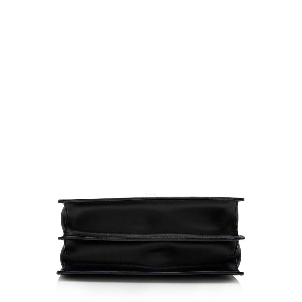 Fendi Monster Eyes Kan Shoulder Bag Shf Leather Medium