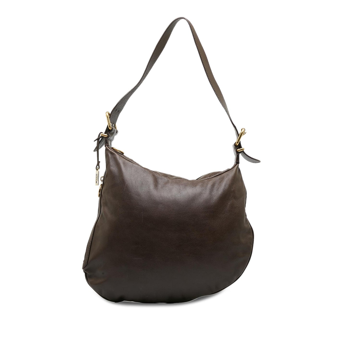 Fendi Oyster Shoulder Bag Shg P6A7Z8 Leather
