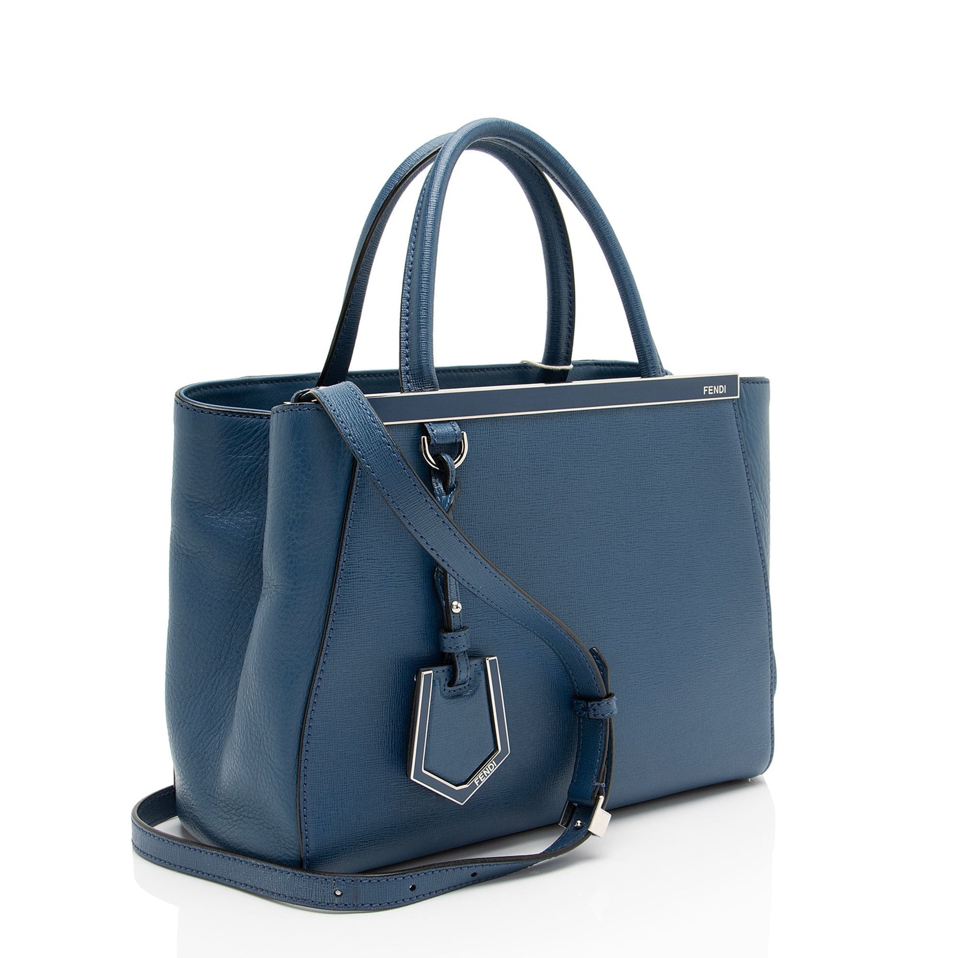 Fendi Petite 2Jours Tote Leather Tote Bag 2Jours Tote 2