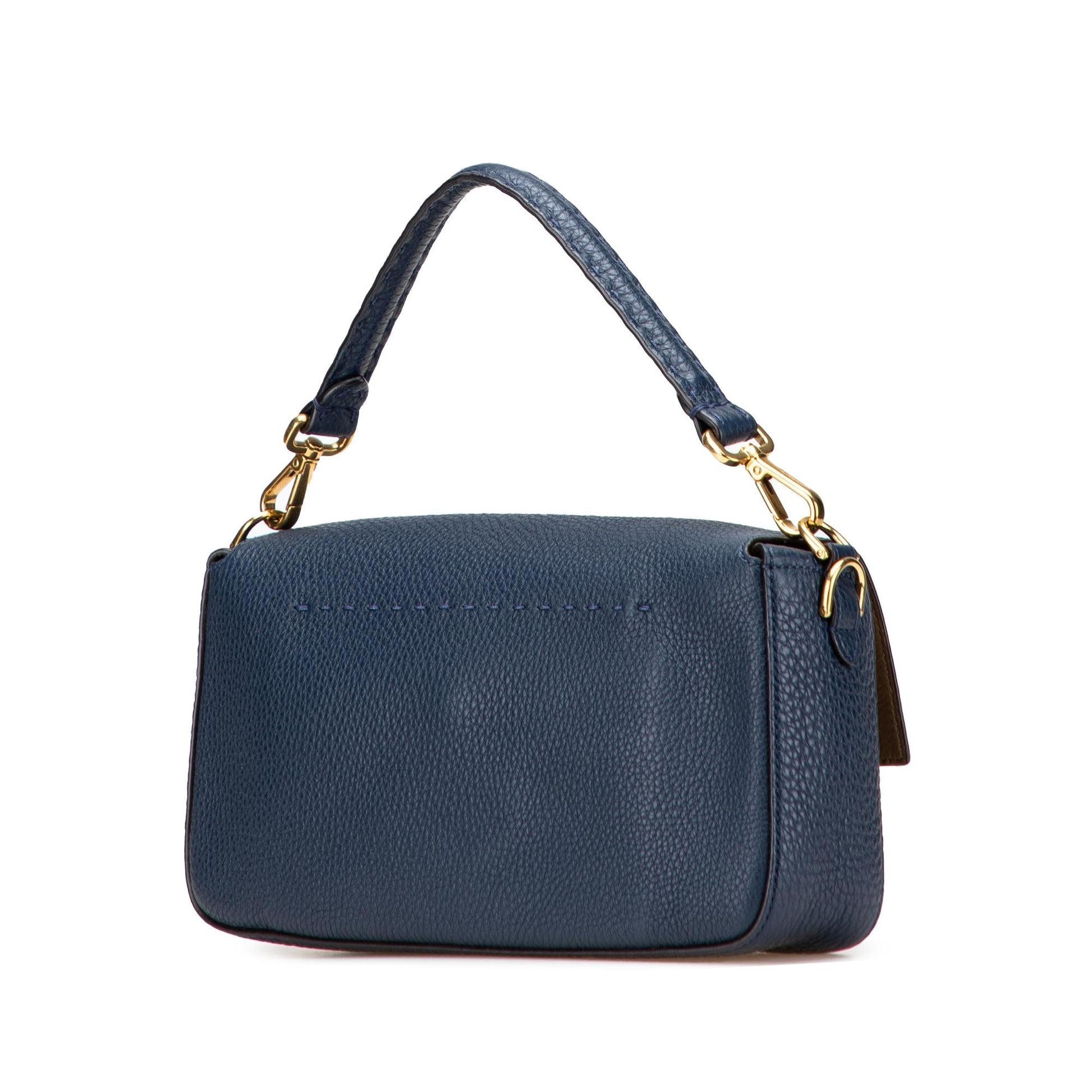 Fendi Selleria Baguette Satchel Leather Satchel Bag Baguette Satchel 2