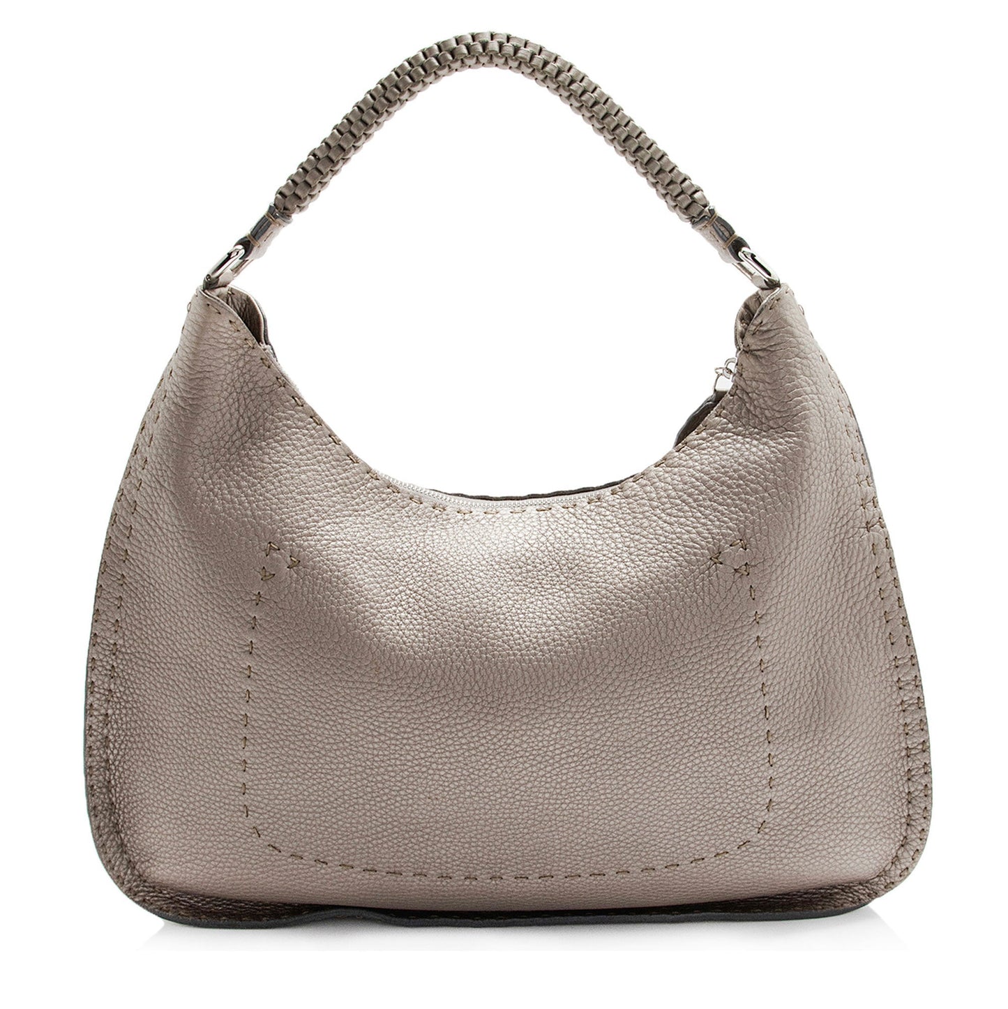 Fendi Selleria Hobo Shf Hkcqso Leather Shoulder Bag