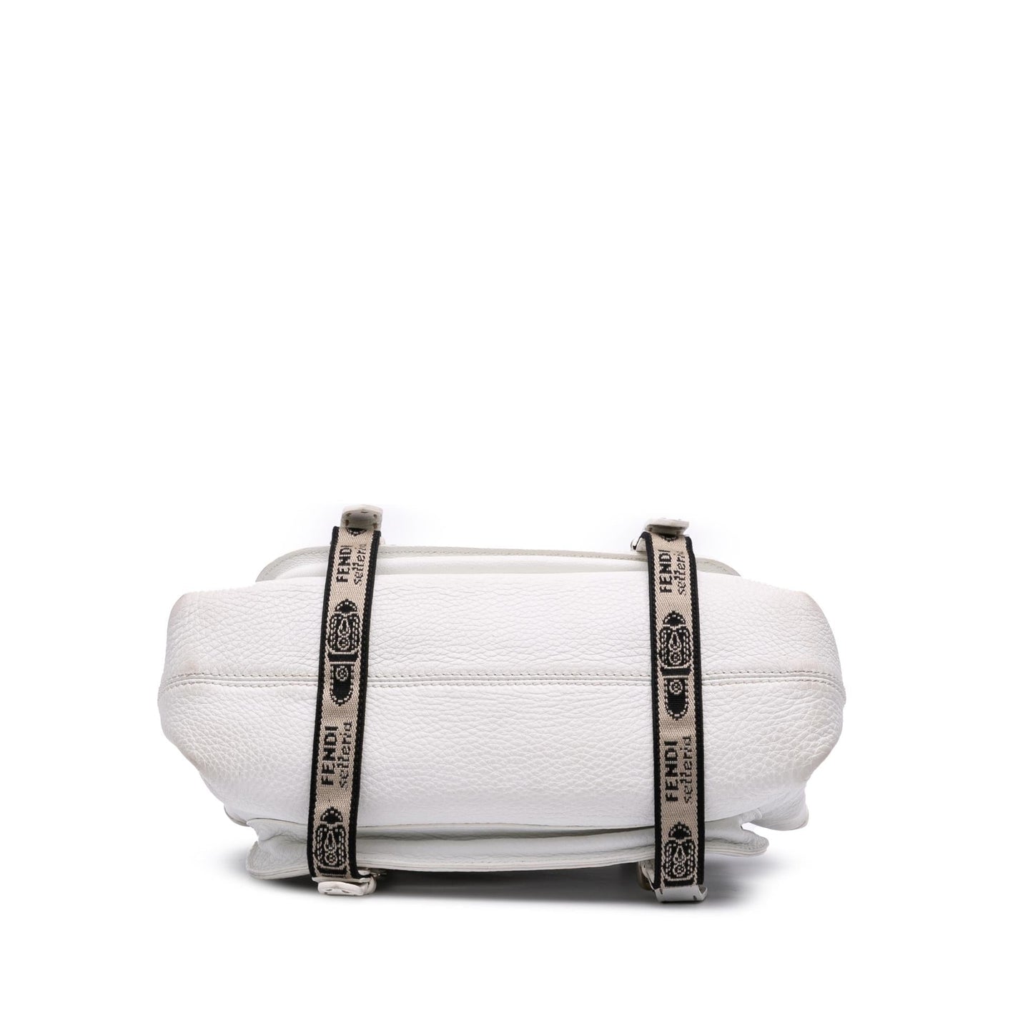 Fendi Selleria Messalina Tote Leather Tote Bag