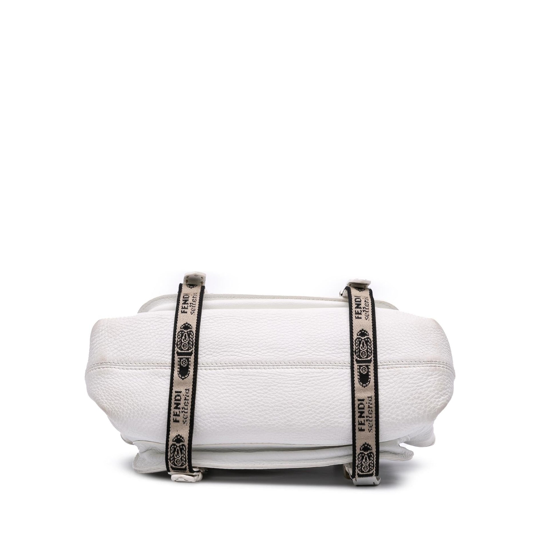 Fendi Selleria Messalina Tote Leather Tote Bag