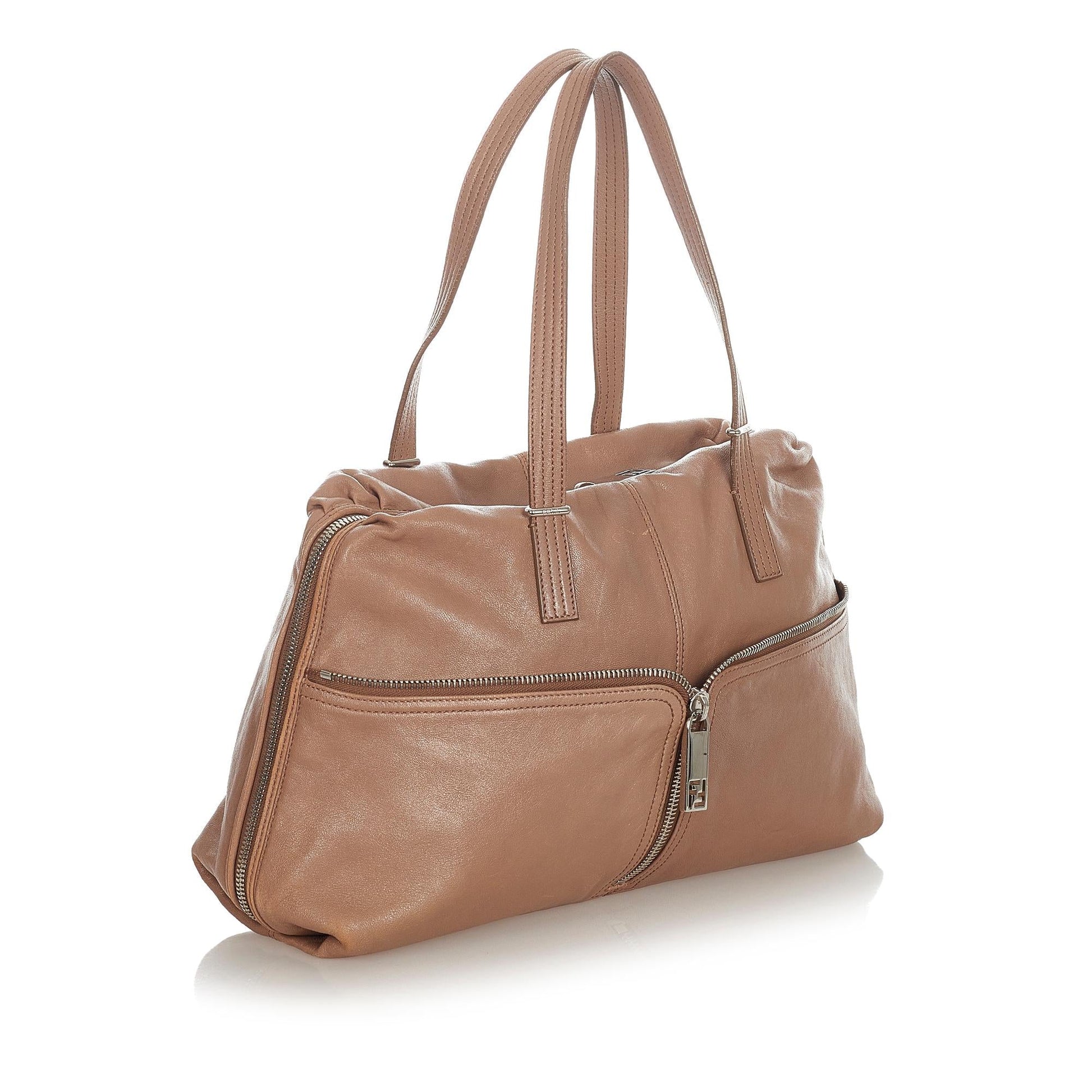 Fendi Shoulder Bag Shg Leather