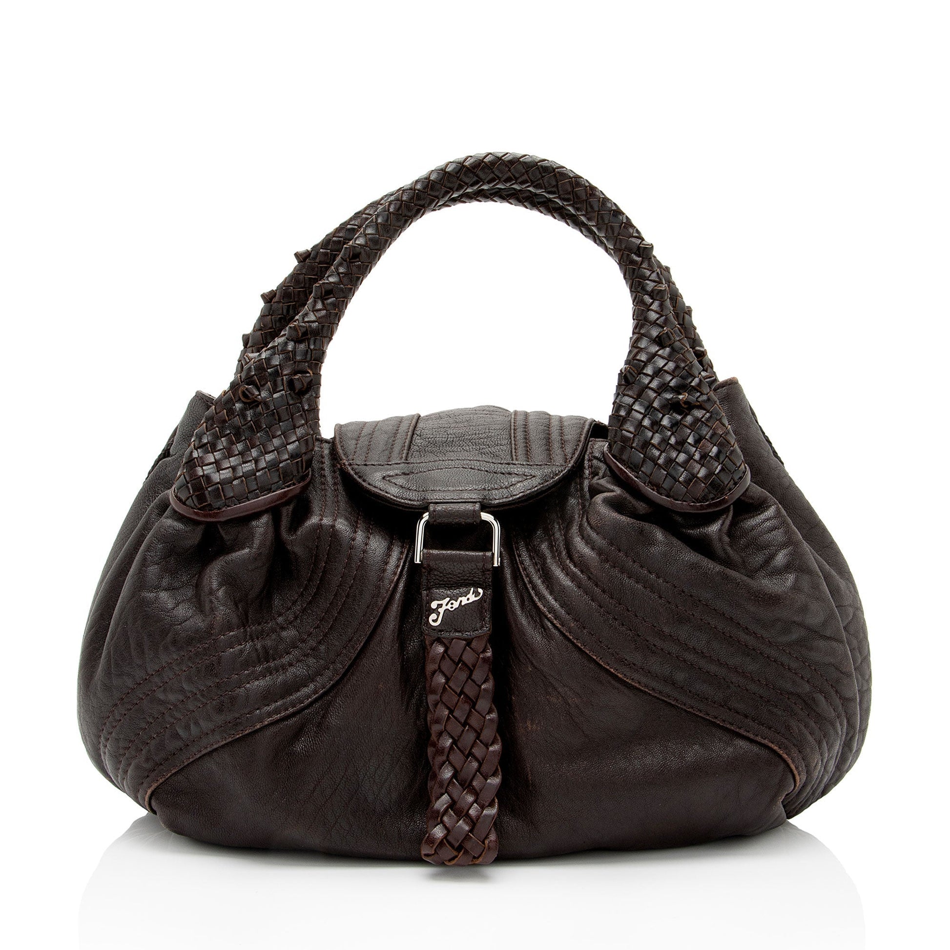 Fendi Spy Satchel Shf Gpwlc8 Leather Baby Satchel Bag